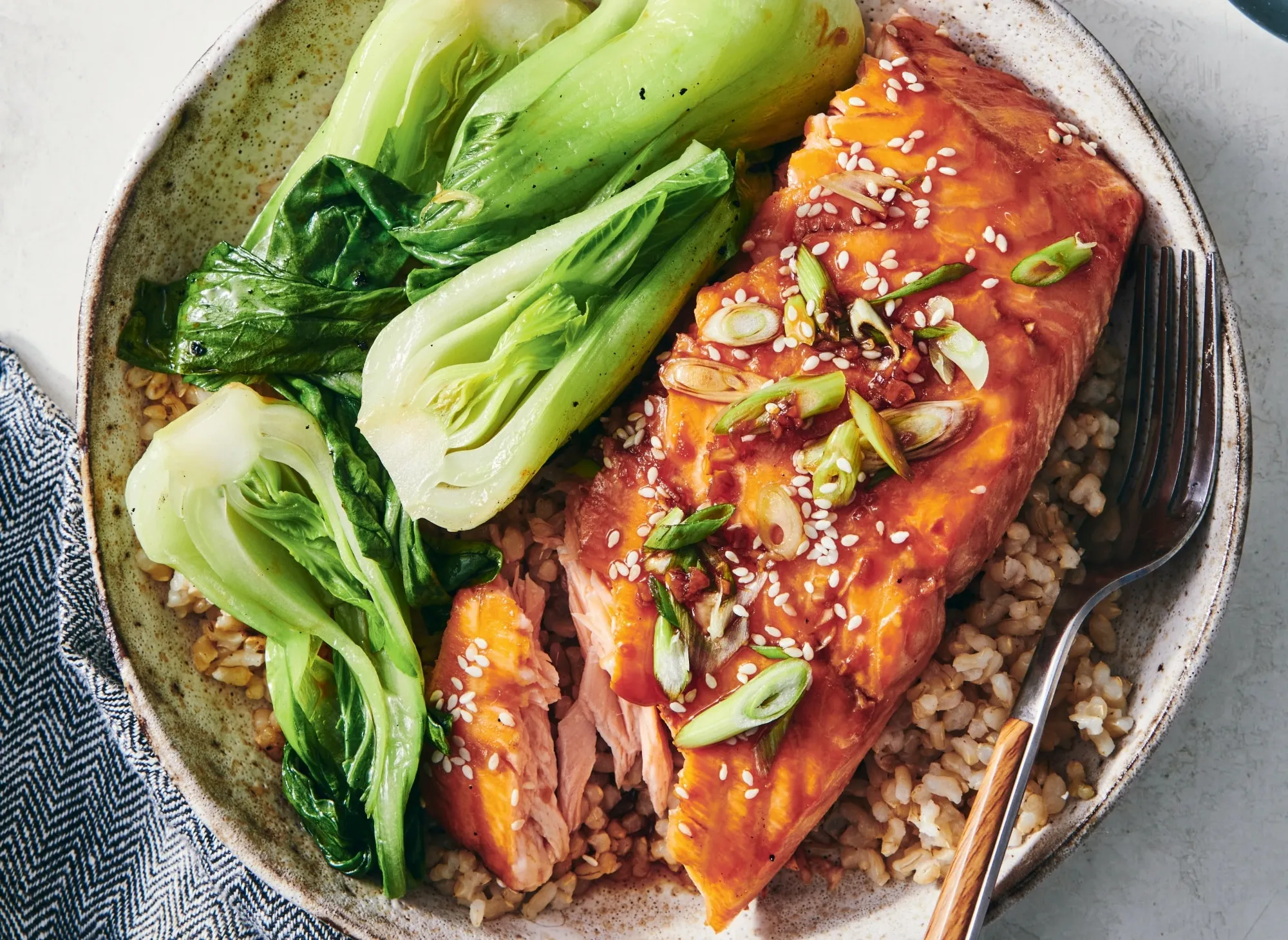 Soy Maple Glazed Salmon