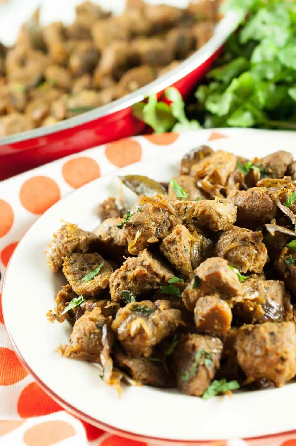 Soya Chunks Dry Masala