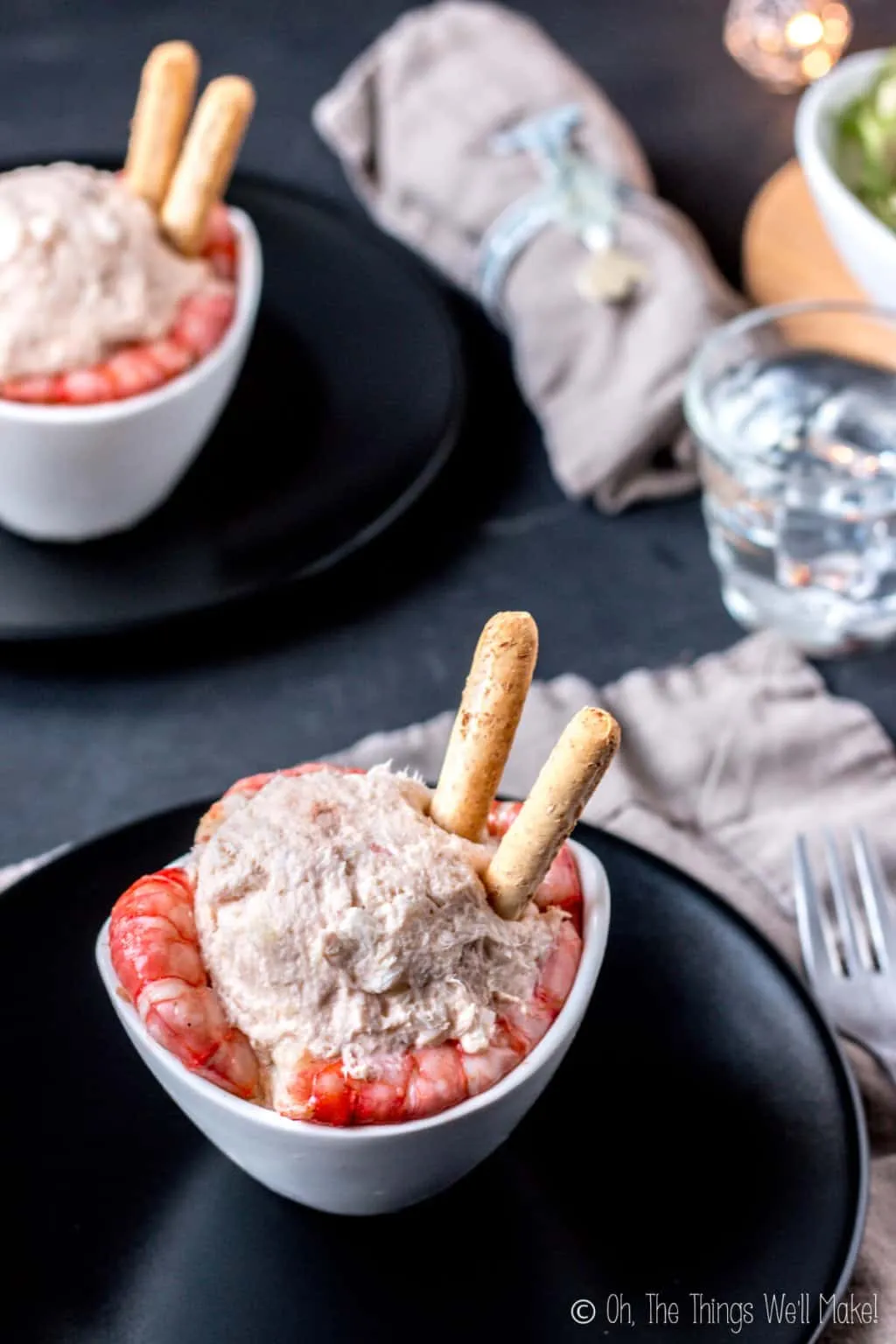 Spanish Creamy Seafood Salad Ensaladilla de Marisco