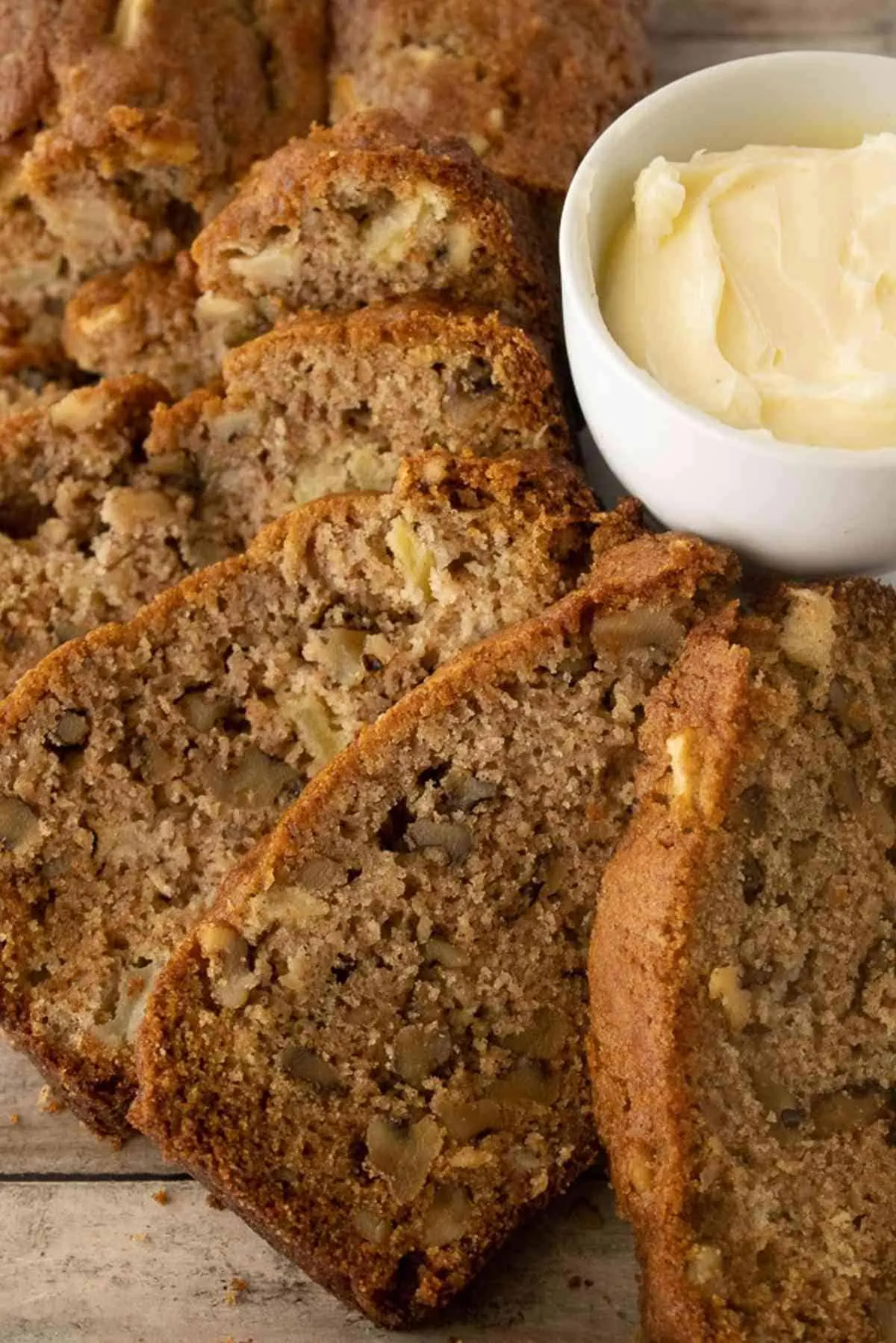 Spiced Apple Maple Walnut Bread