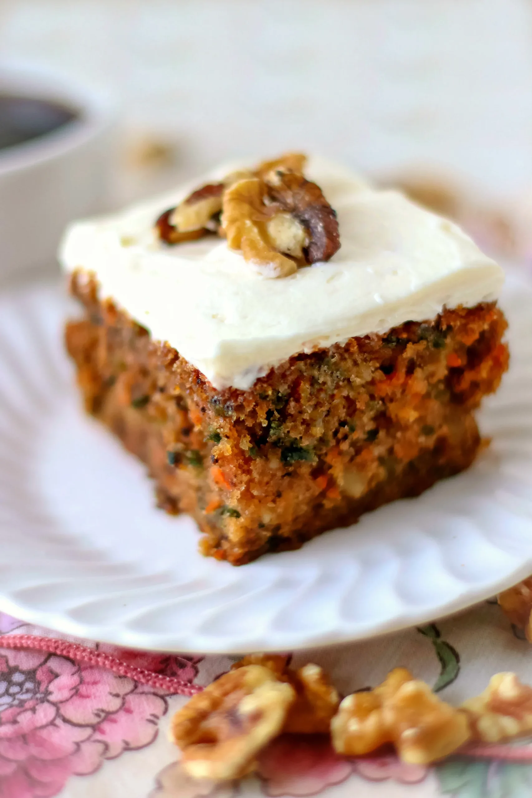 Spiced Carrot Cake with Cream Cheese Frosting