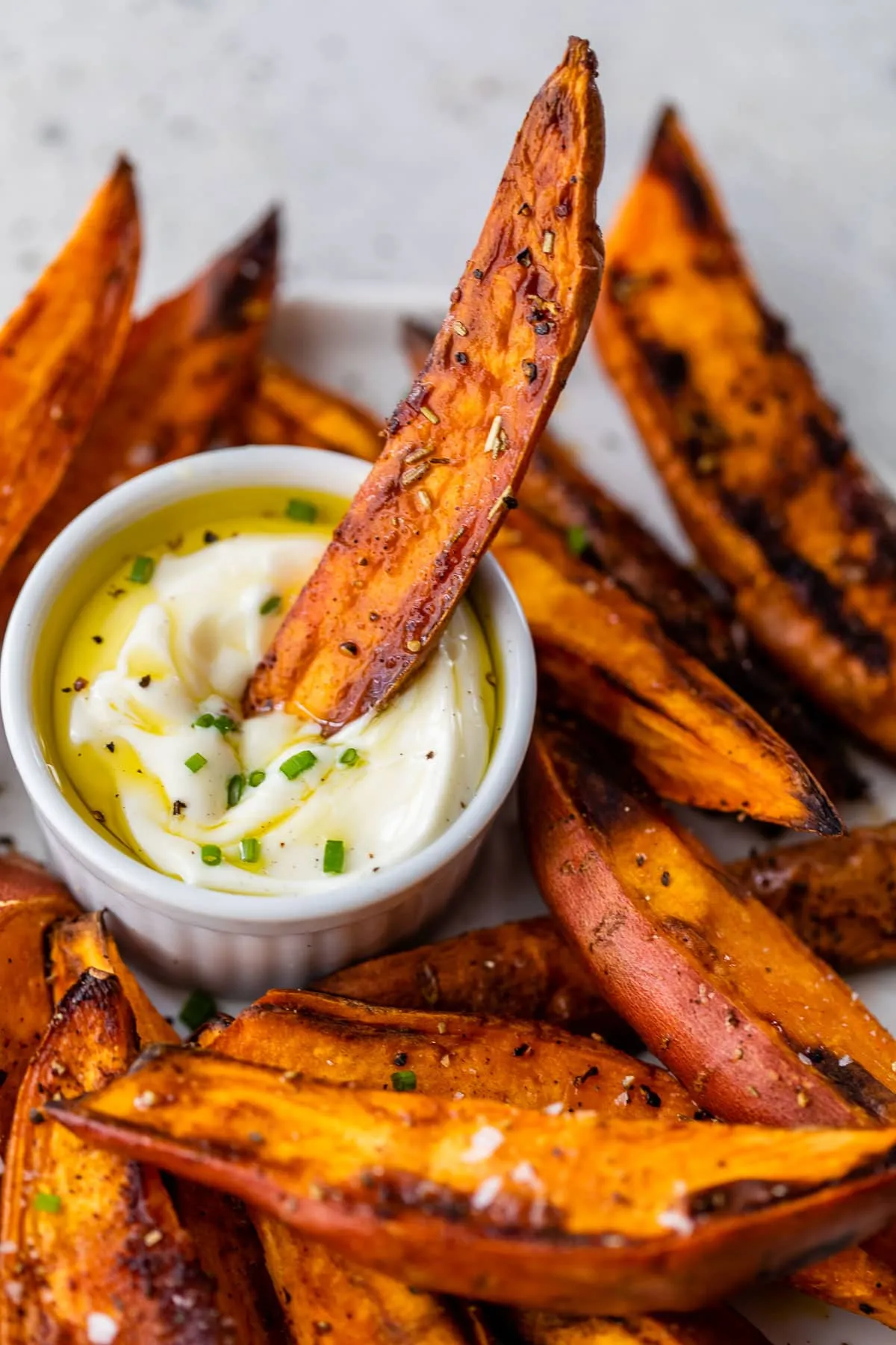 Spiced Sweet Potato Wedges