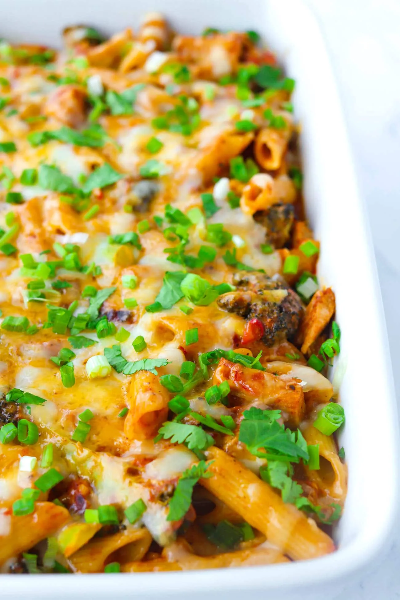 Spicy BBQ Chicken Pasta