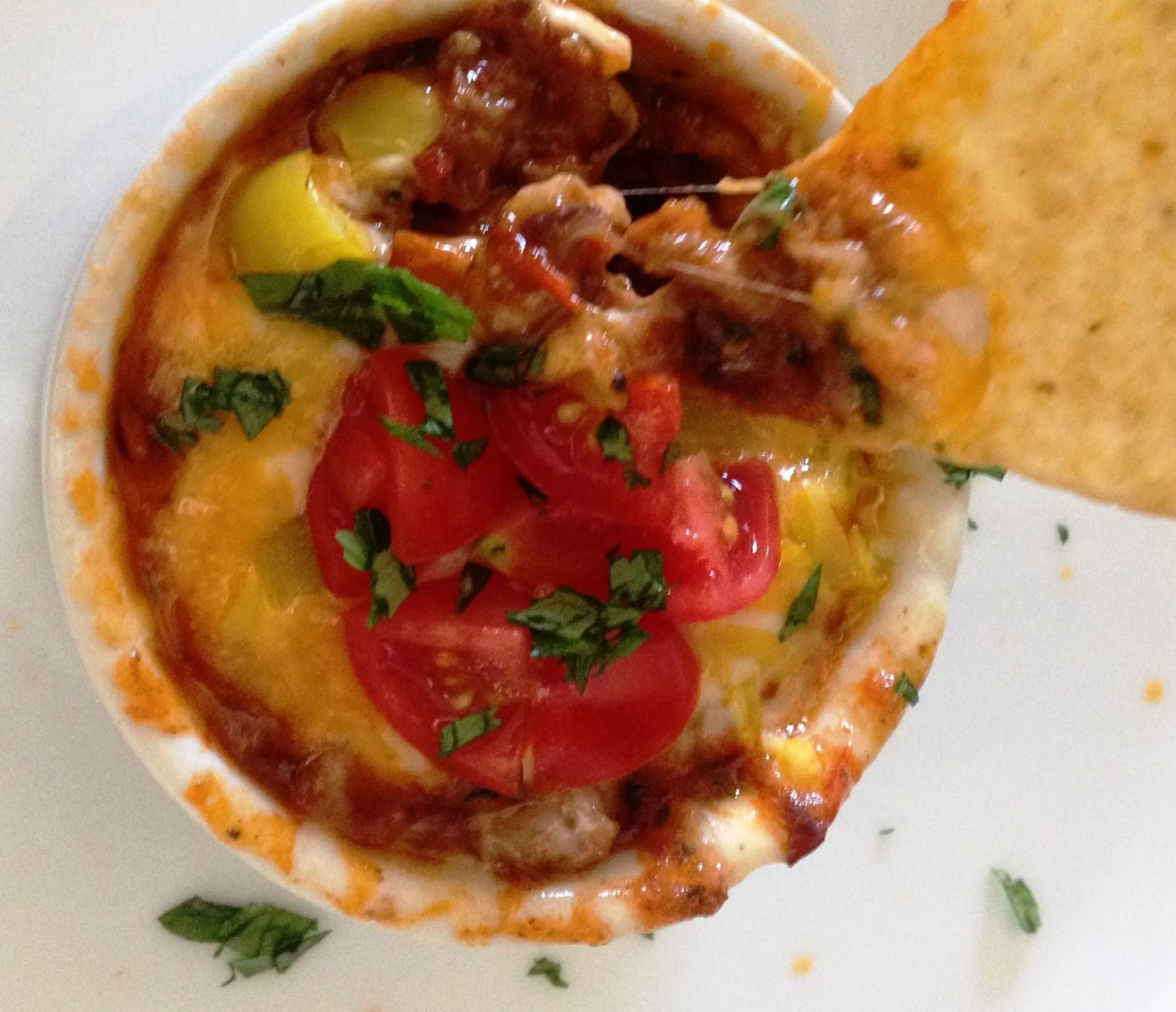 Spicy Beef Enchilada Dip