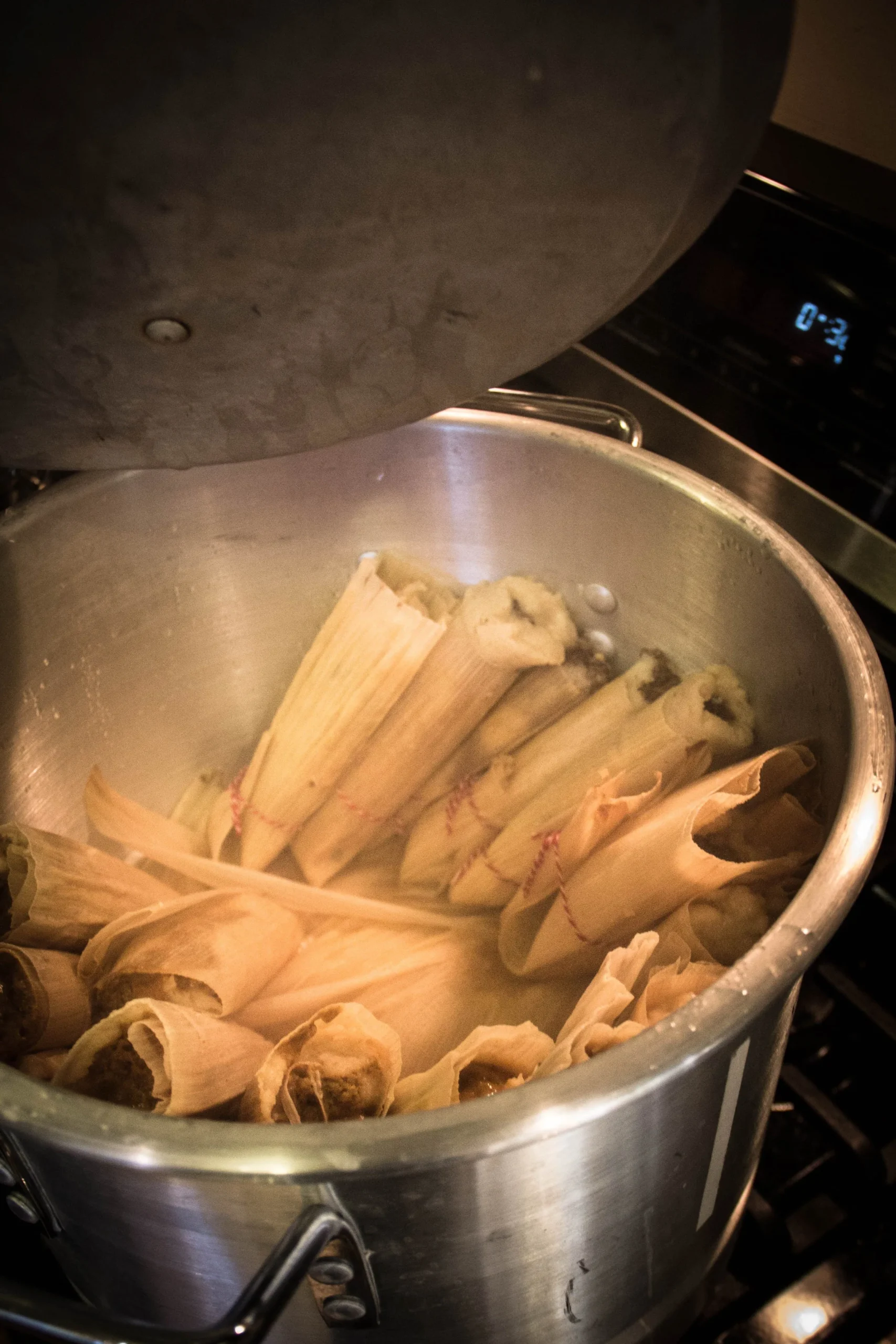 Spicy Black Bean and Cheese Tamales