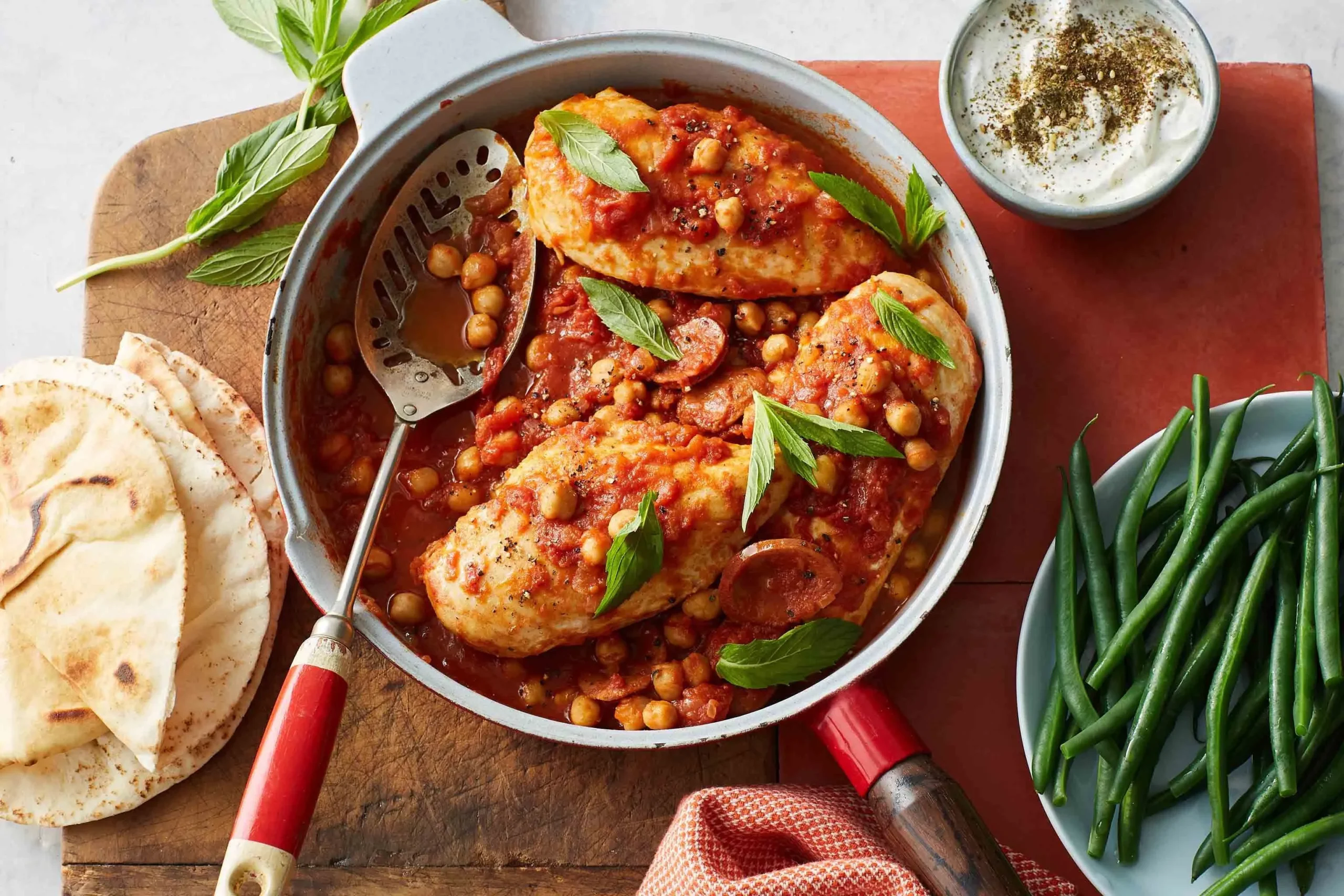 Spicy Chicken and Chickpeas