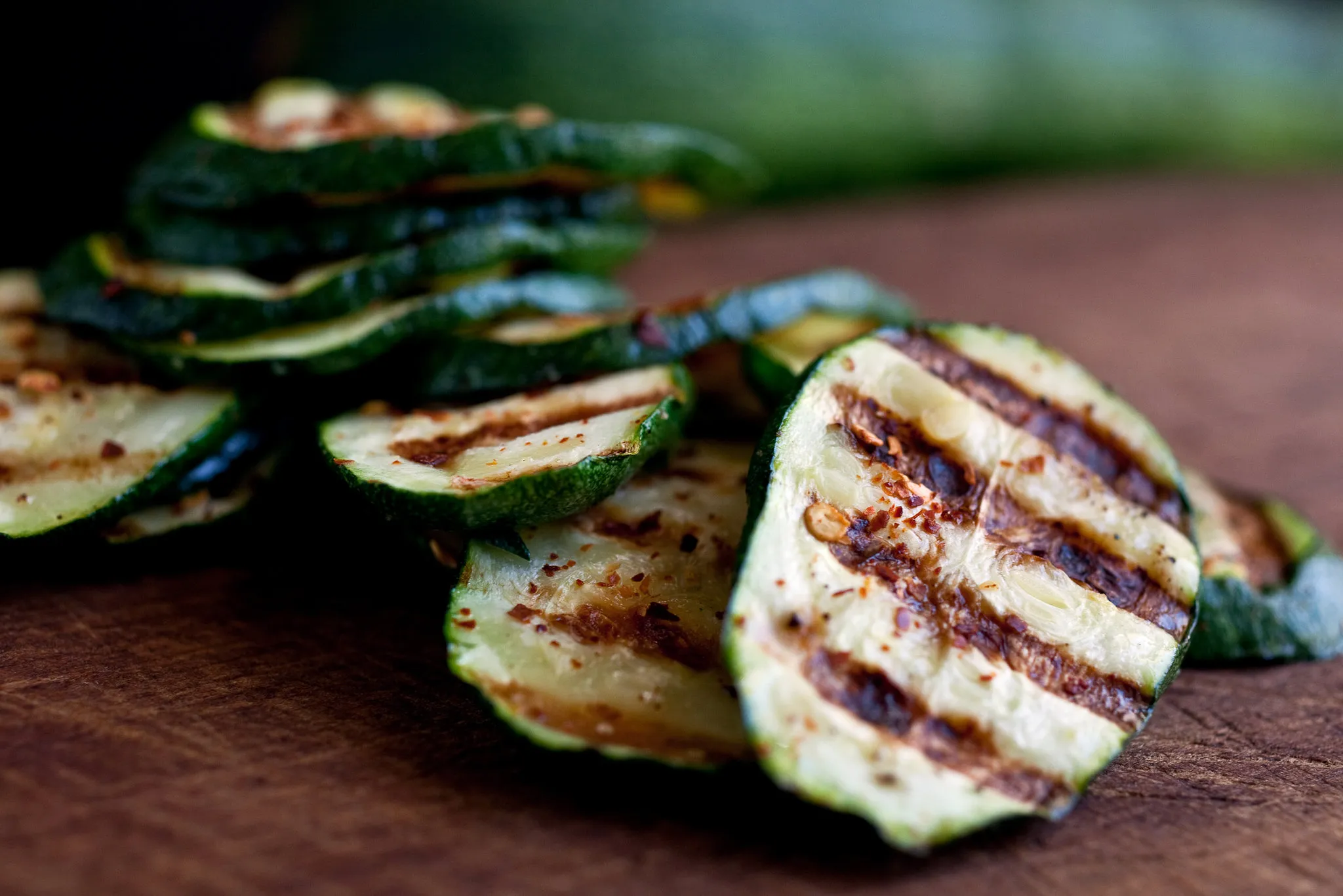 Spicy Grilled Zucchini Curried Dip