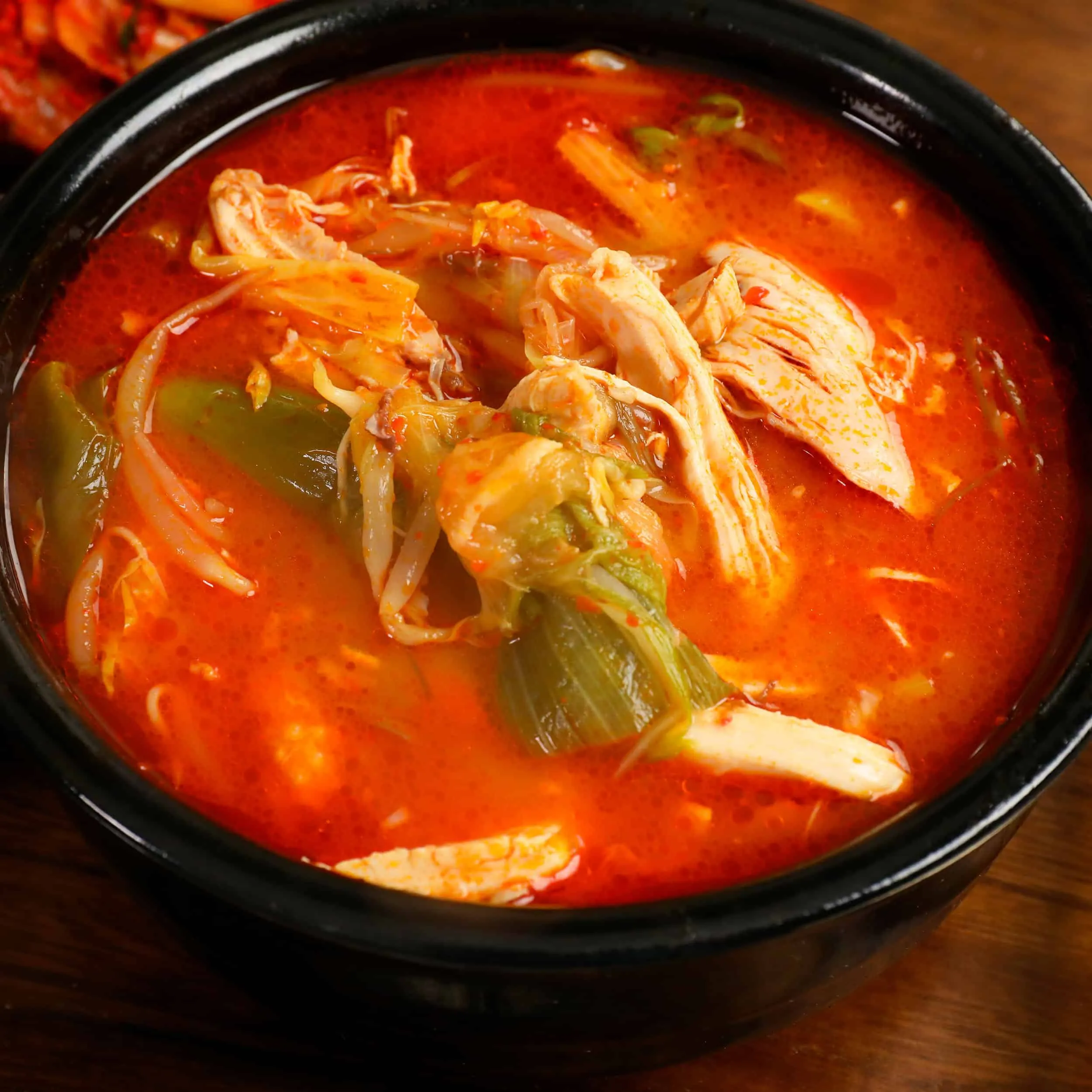 Spicy Korean Chicken Soup