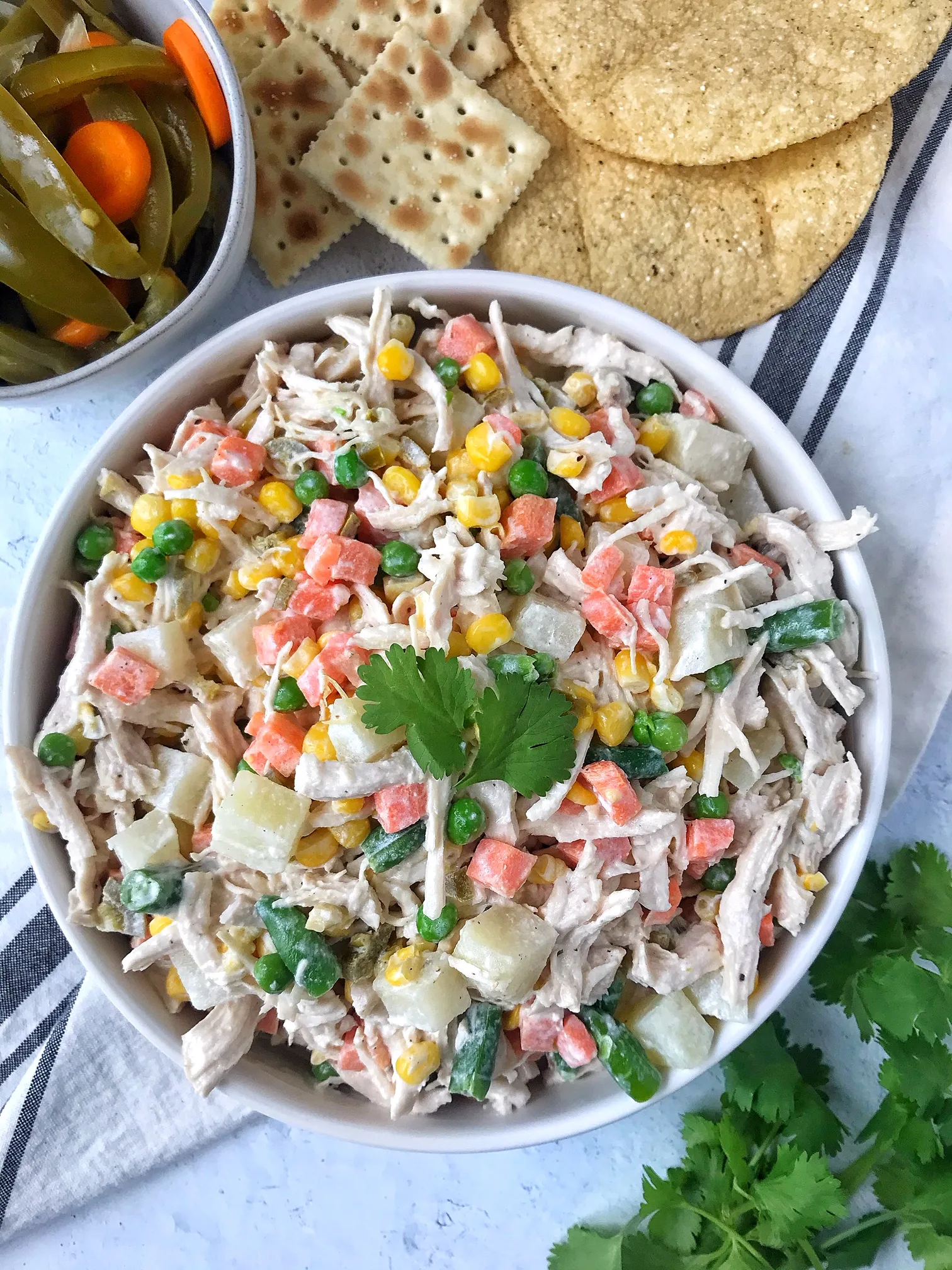 Spicy Mexican Style Chicken Salad