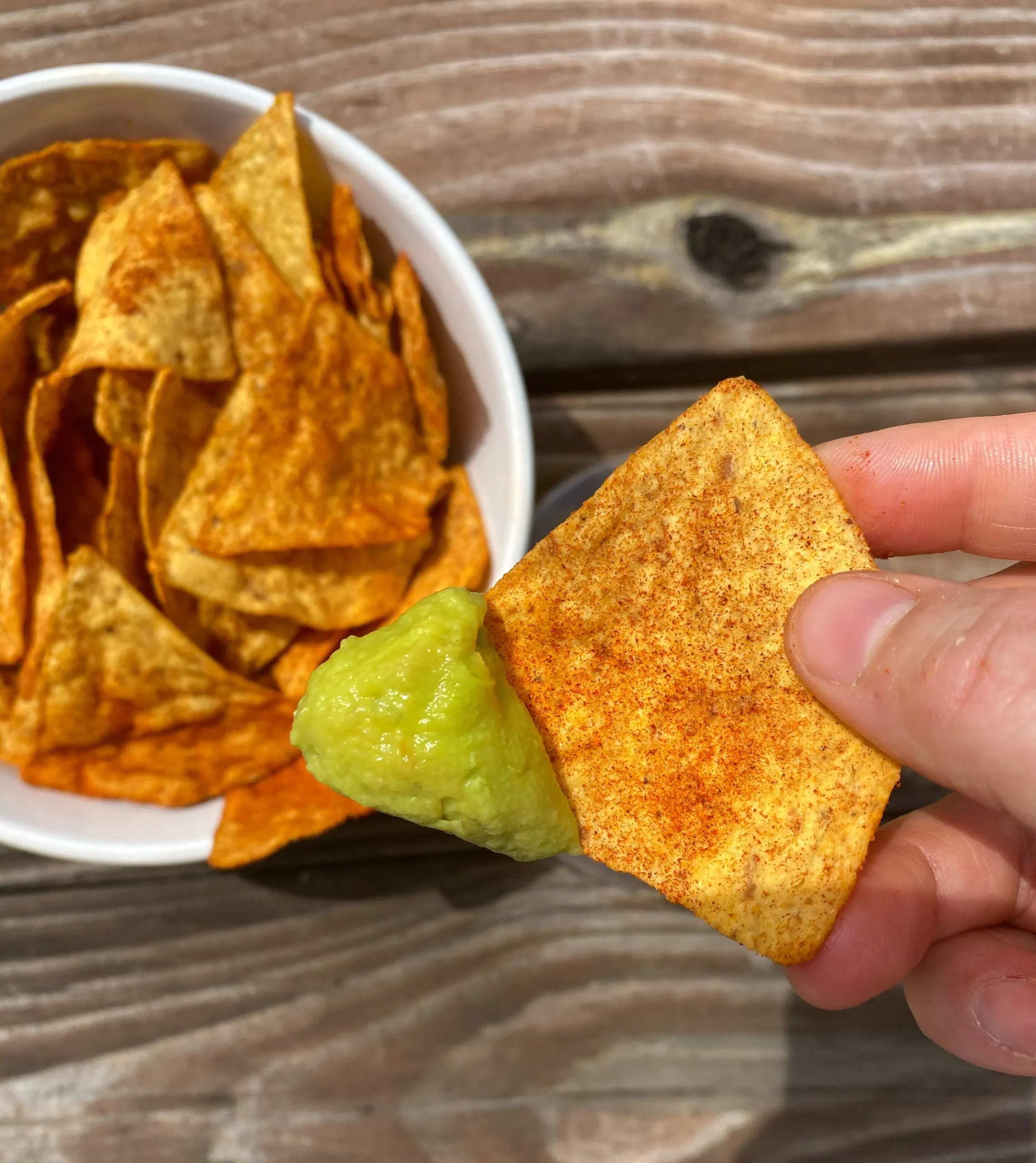 Spicy Olive Oil Tortilla Chips