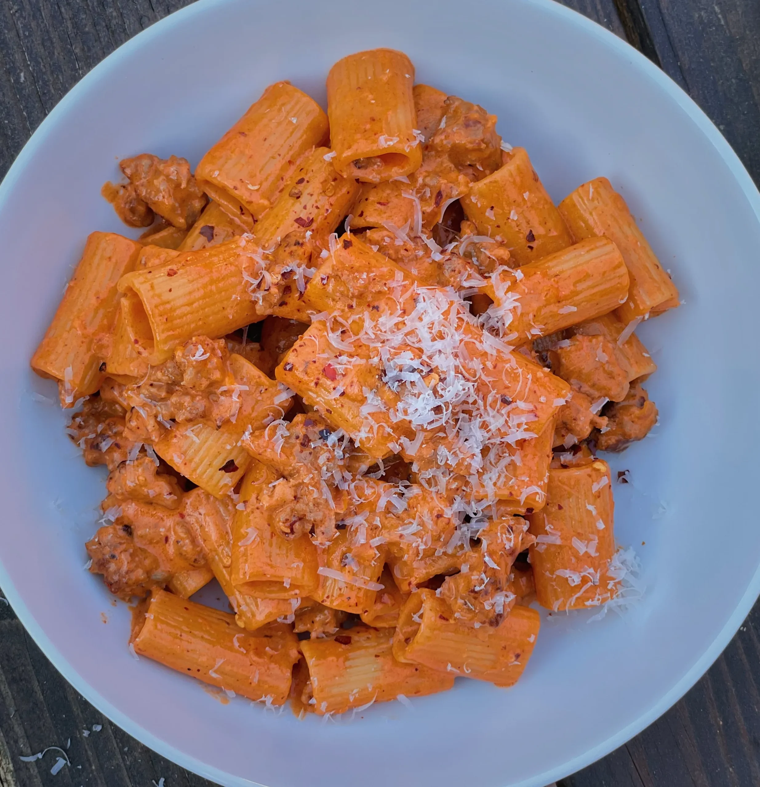 Spicy Rigatoni alla Vodka