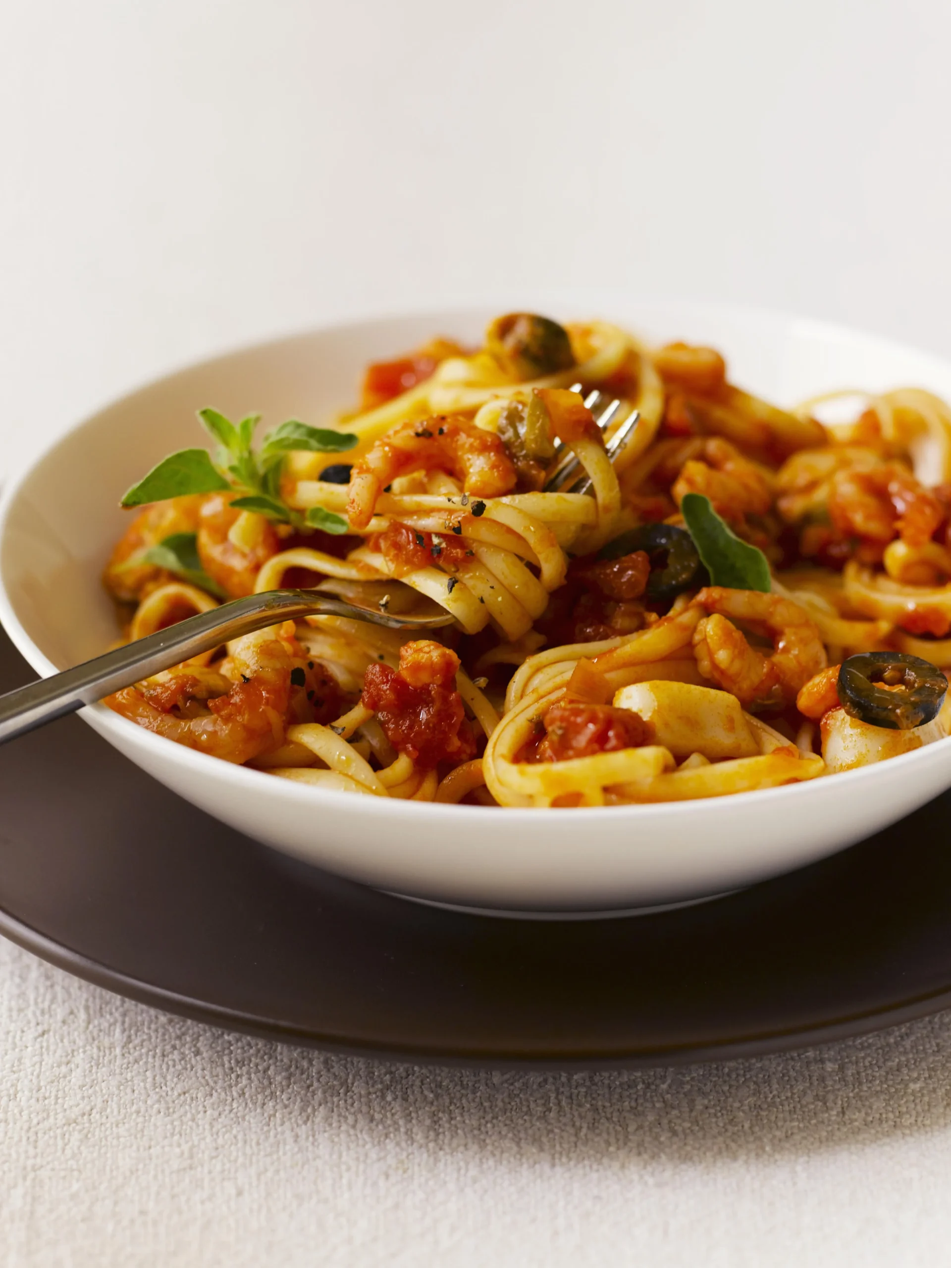 Spicy Shrimp Pasta with Creamy Tomato Sauce