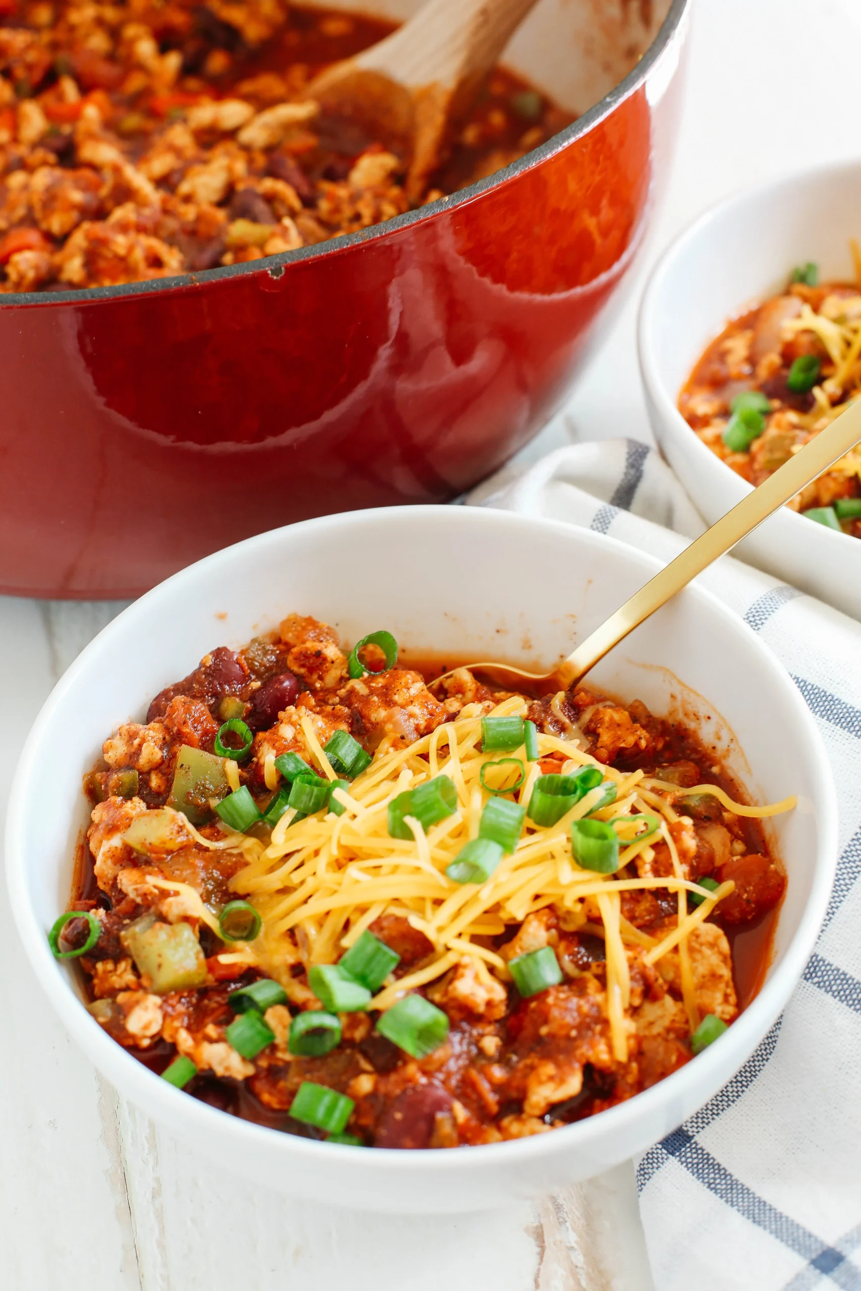 Spicy Turkey Bean Chili