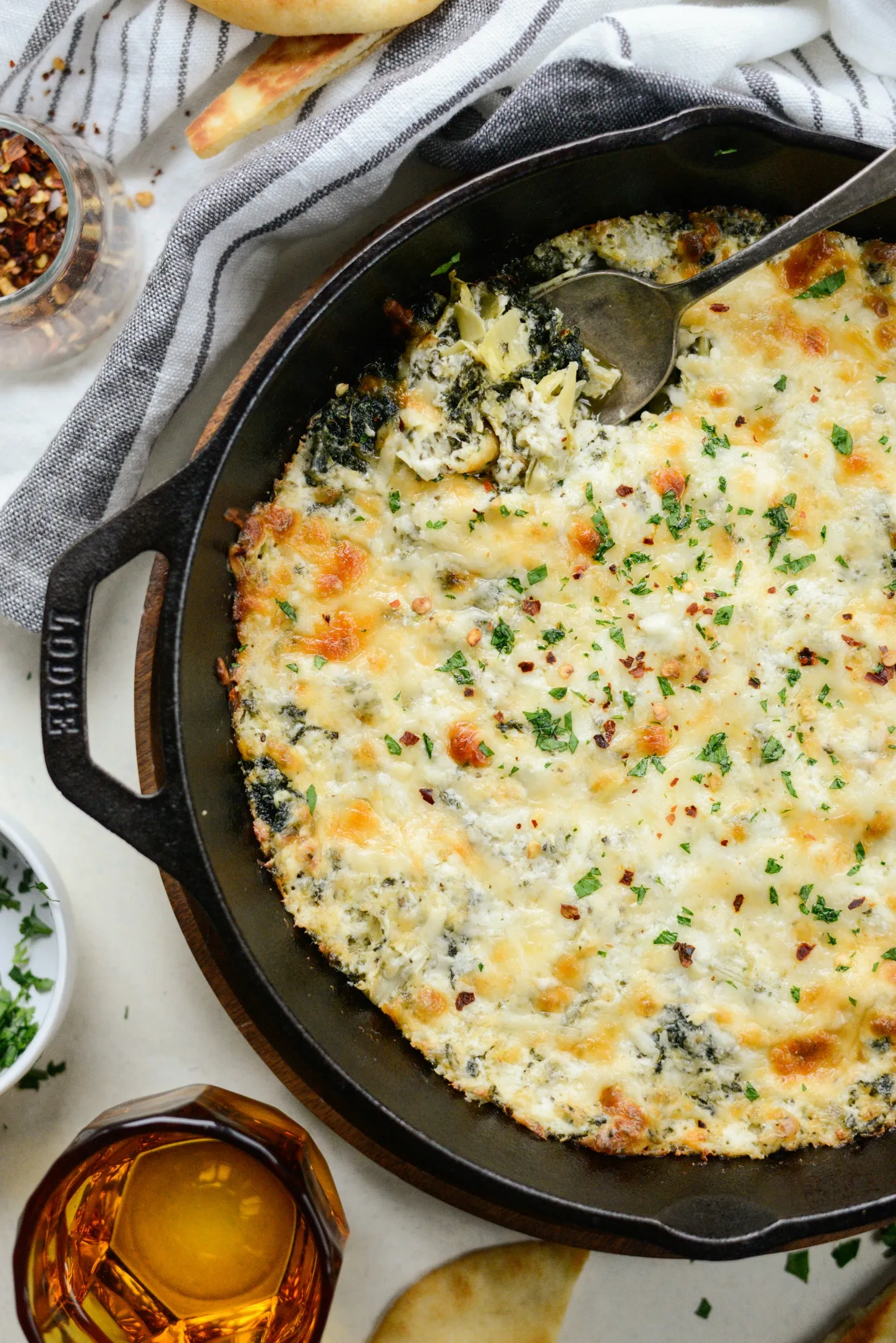 Spinach Artichoke Cheese Dip
