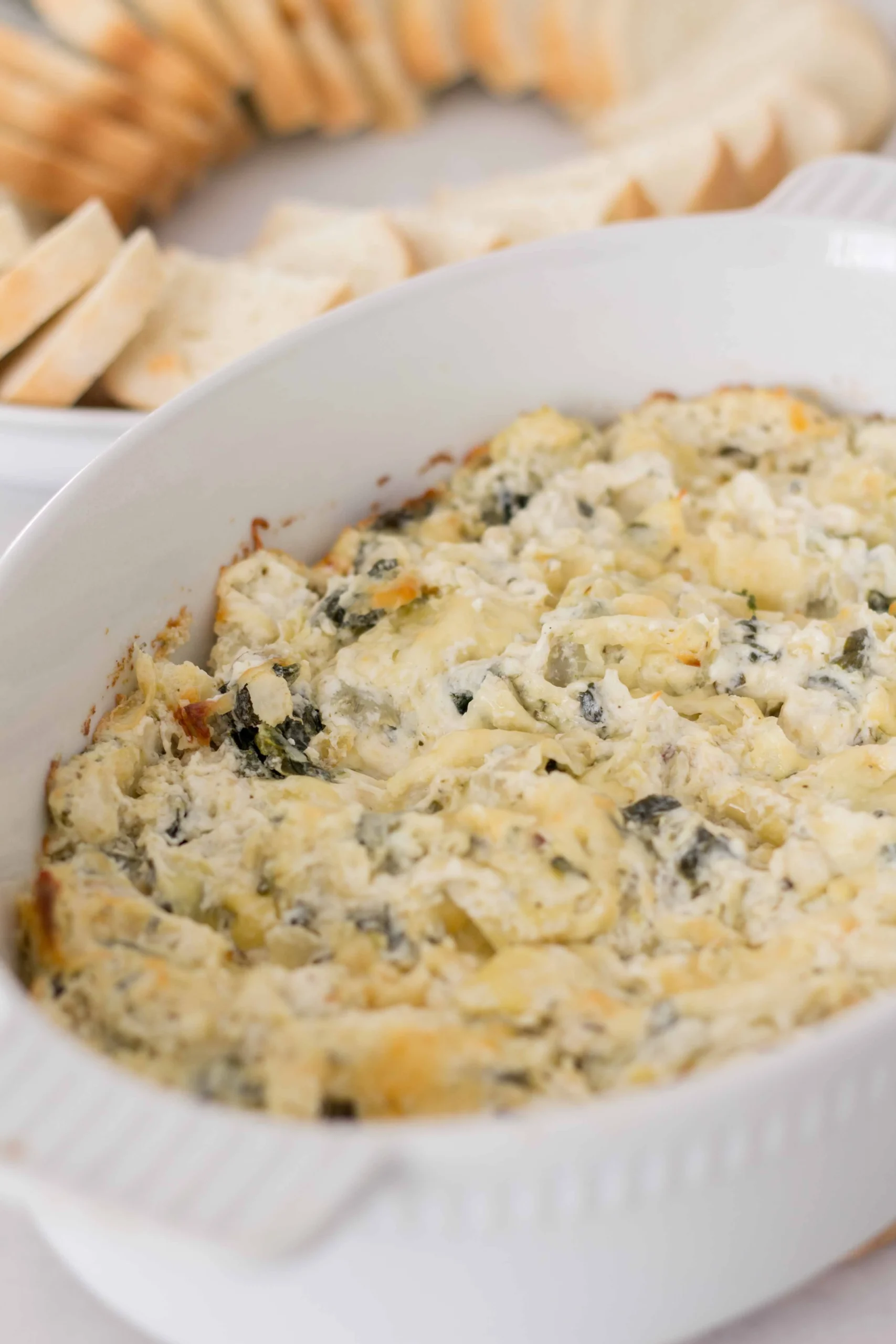 Spinach Artichoke Cheesy Dip