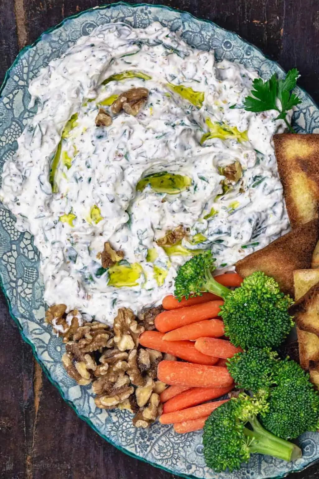 Spinach Greek Yogurt Dip