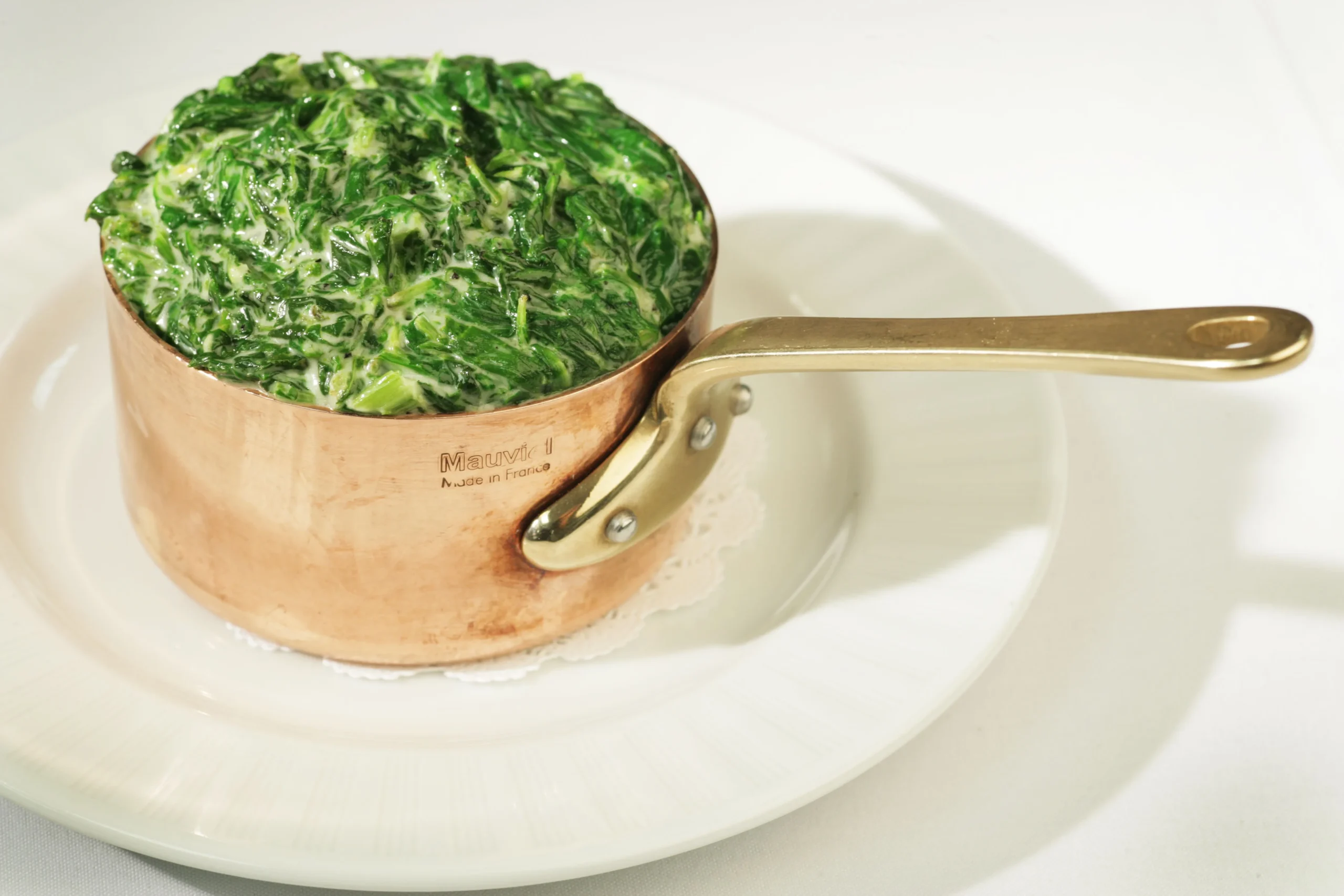 Spinach and Black Truffle Reduction Sauce