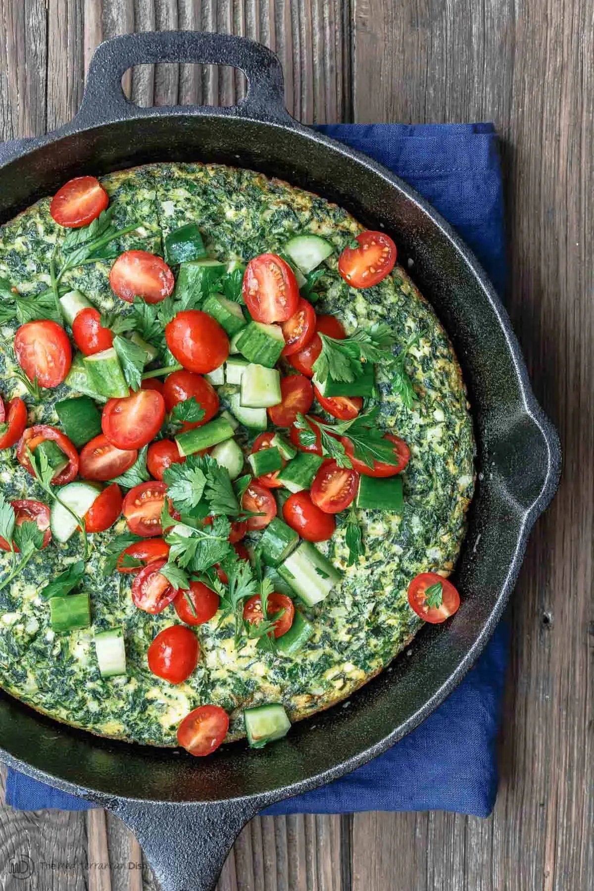 Spinach and Feta Frittata