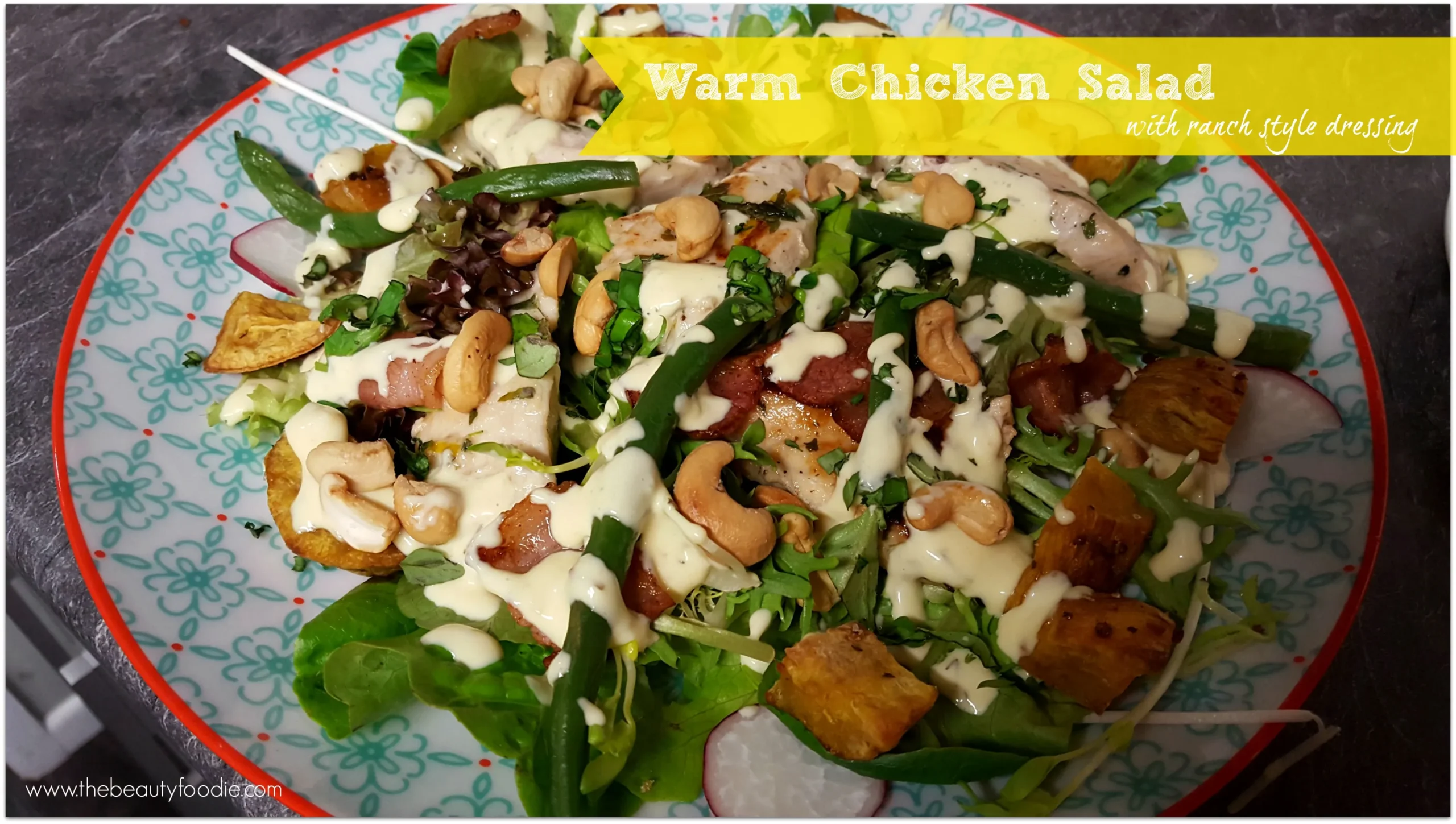 Spring Chicken Salad with Creamy Dill Dressing WW