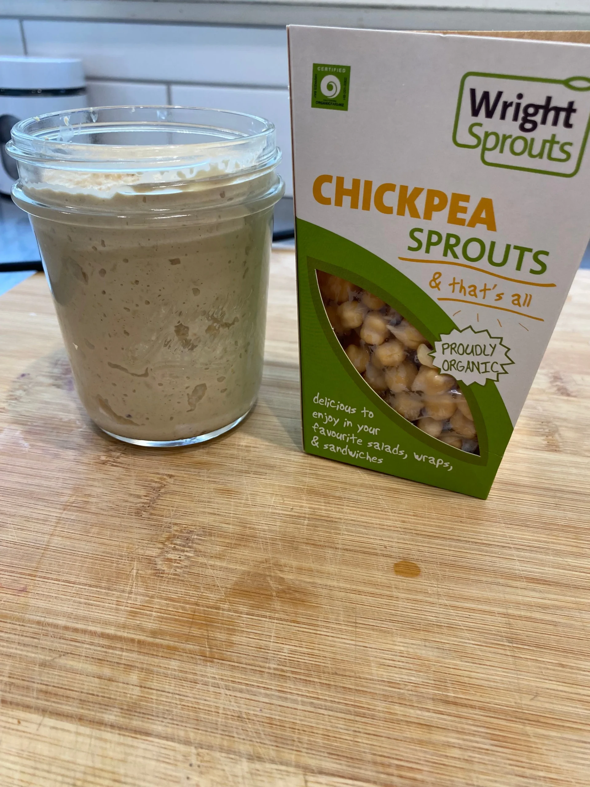Sprouted Garbanzo Hummus with Variations