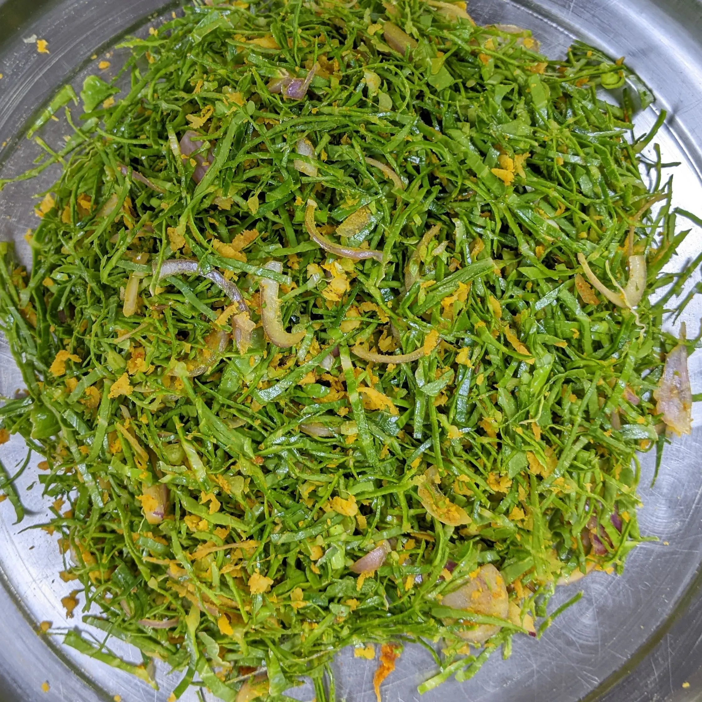 Sri Lanka Gova Mallung Cabbage with Coconut