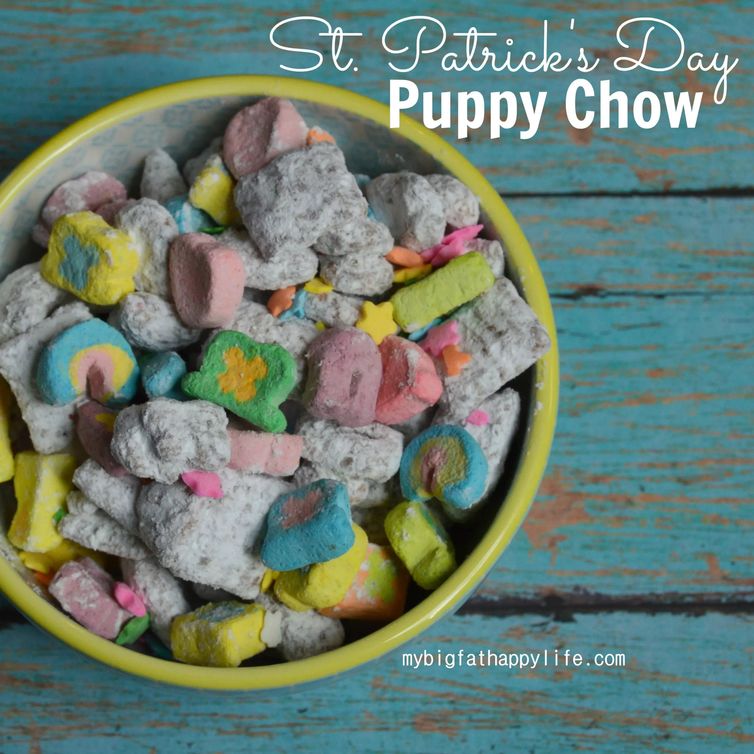 St. Patrick's Day Puppy Chow