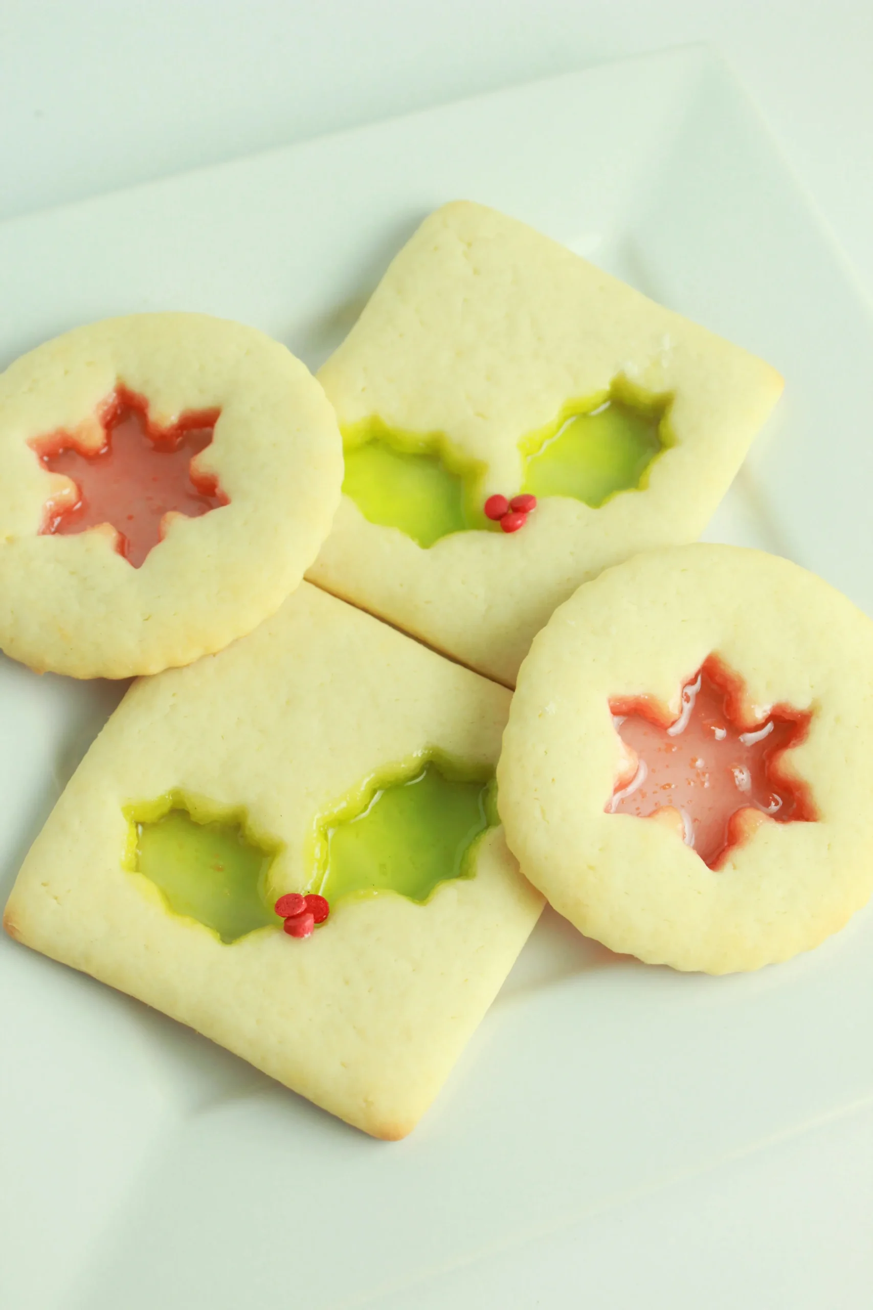 Stained Glass Sugar Cookies