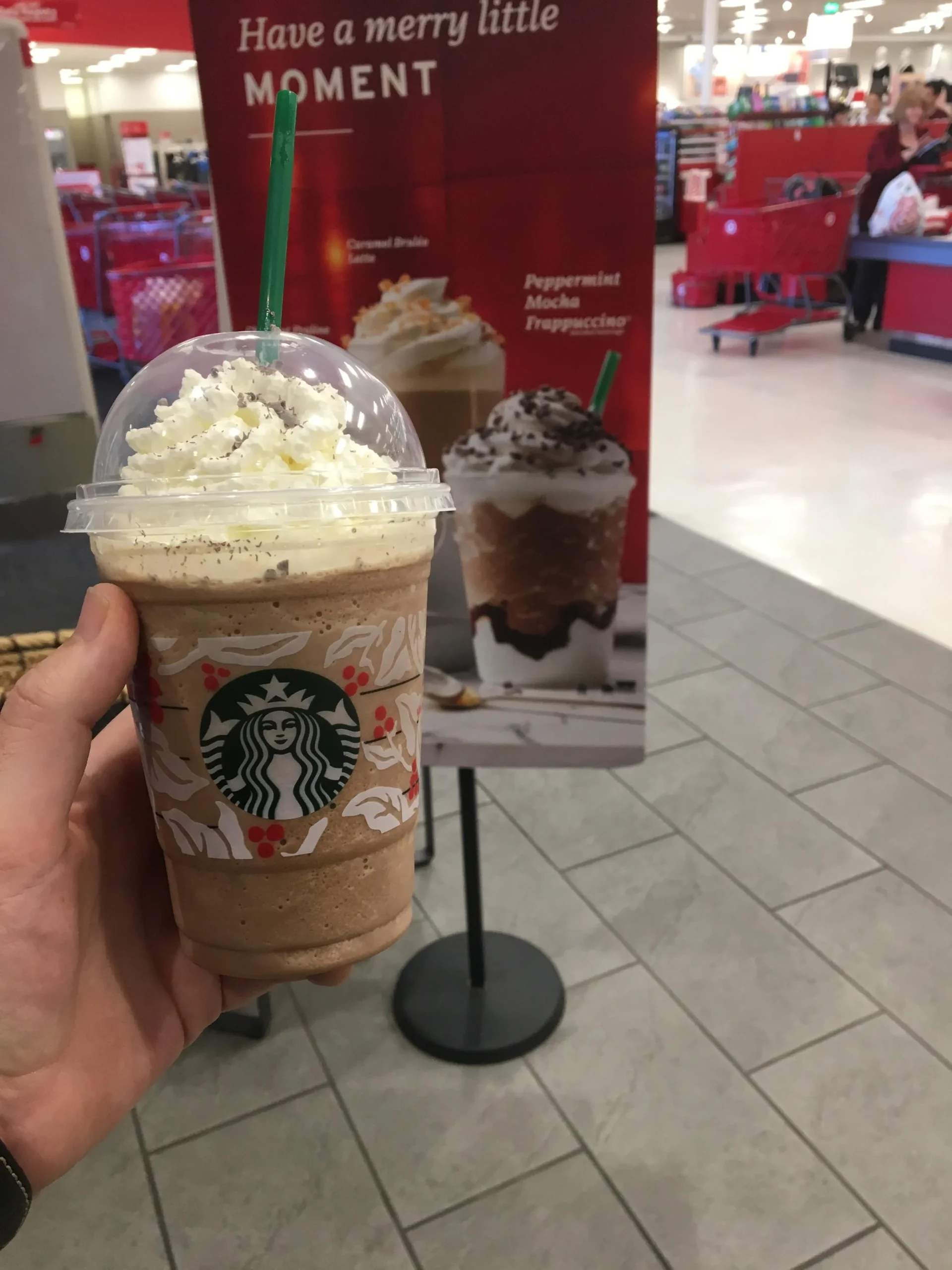 Starbucks Peppermint Mocha Frappuccino