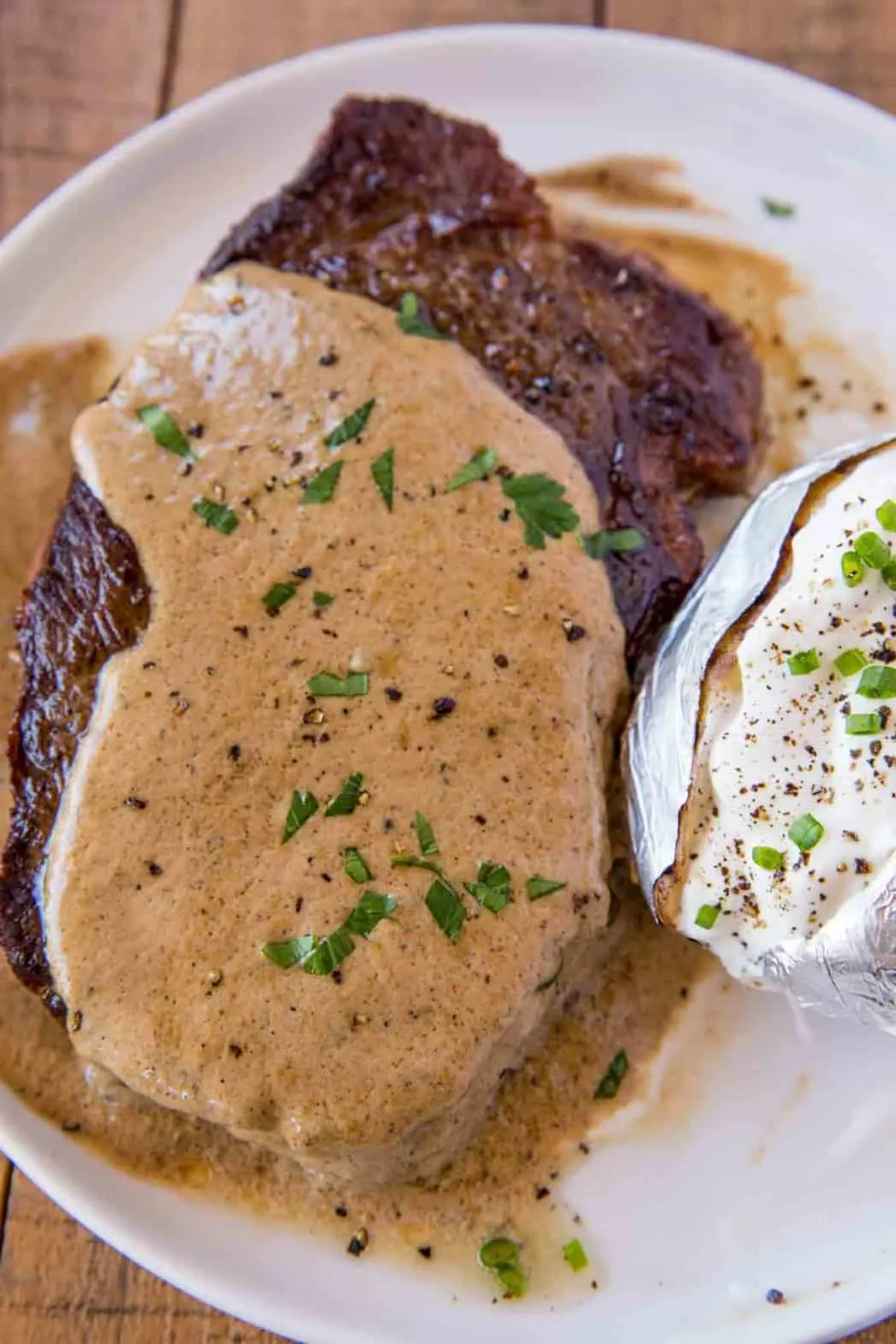 Steak Diane Aunt Mags