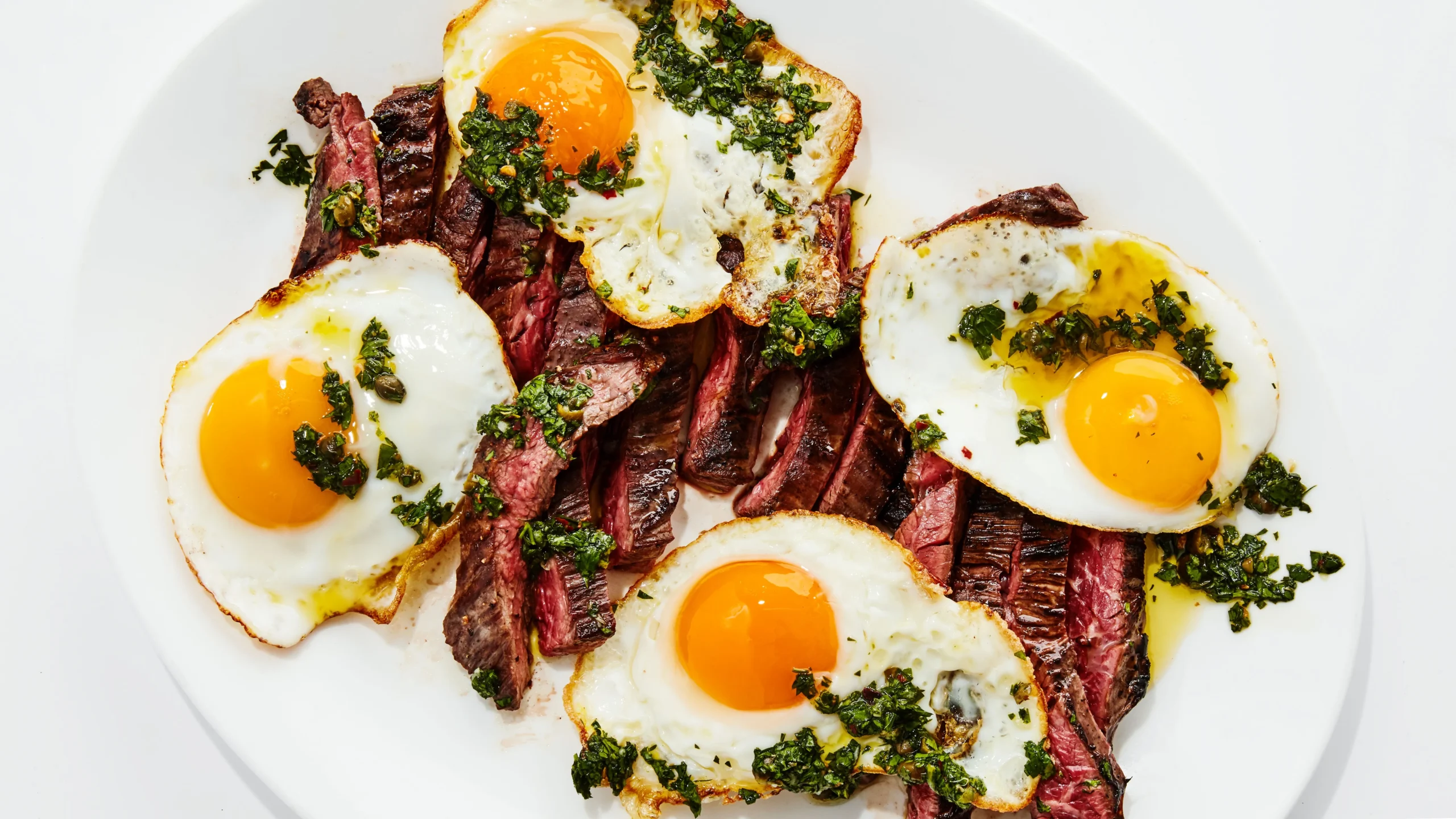 Steak and Eggs Diner Style
