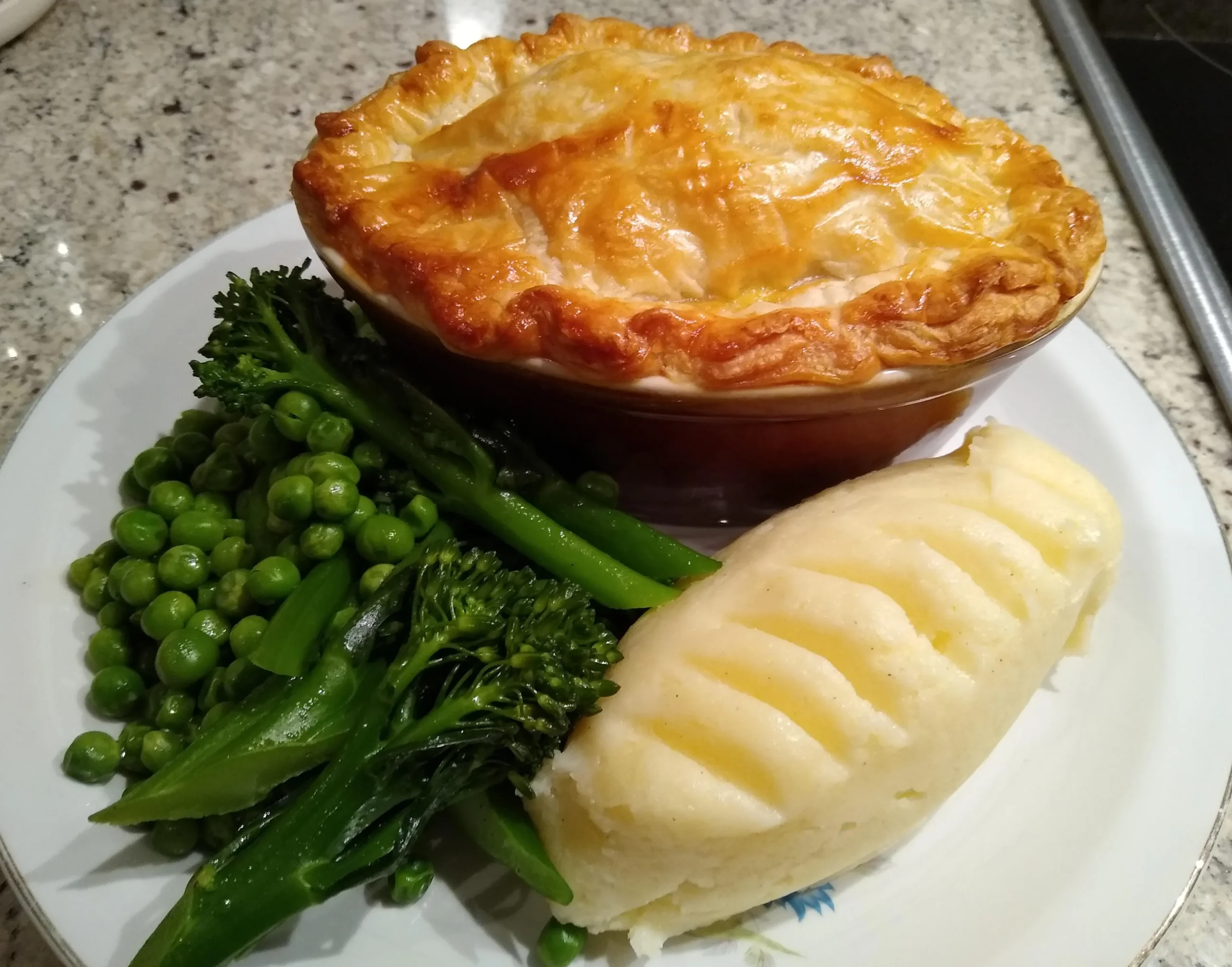 Steak and Vegetable Pie