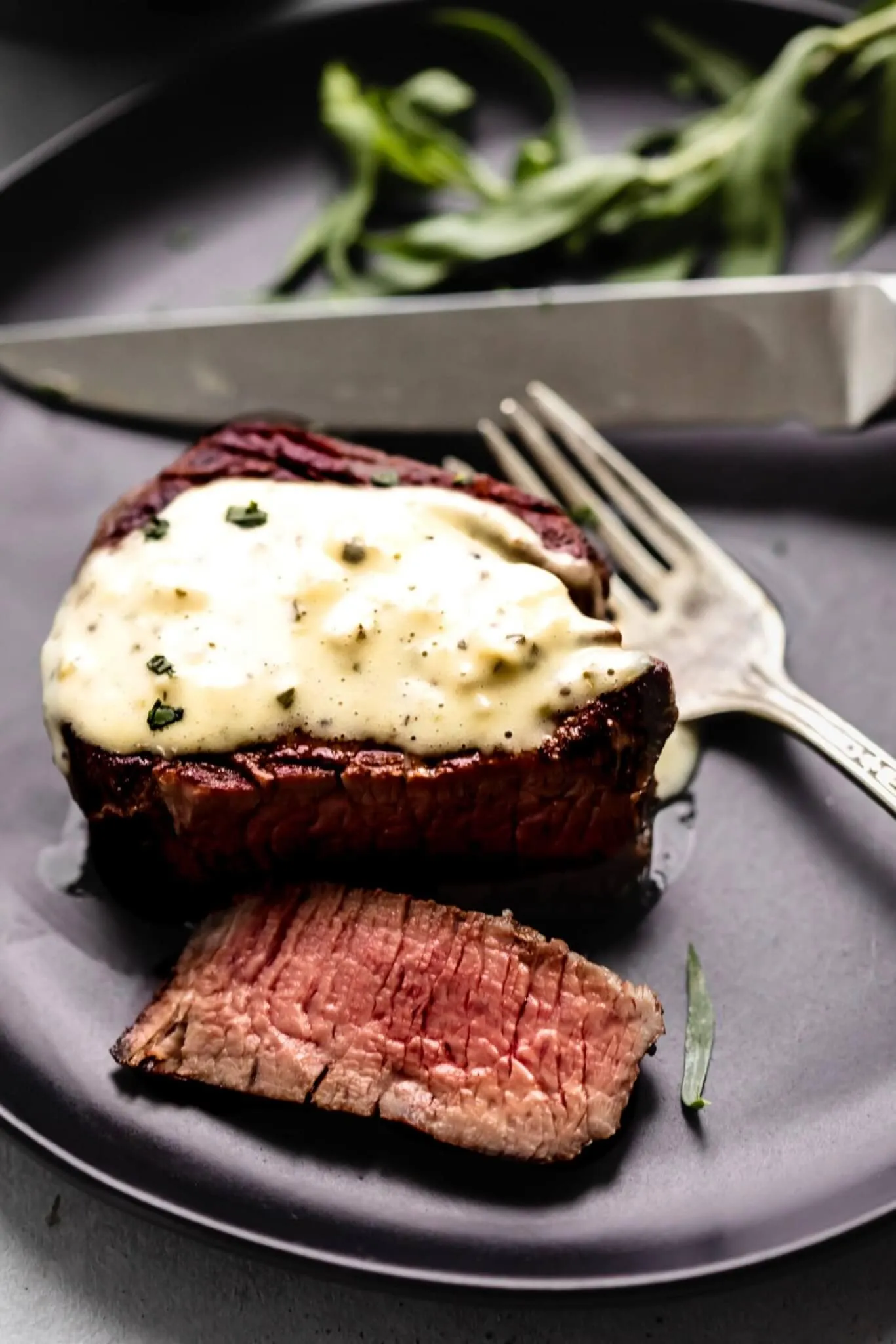 Steak with Bearnaise Sauce