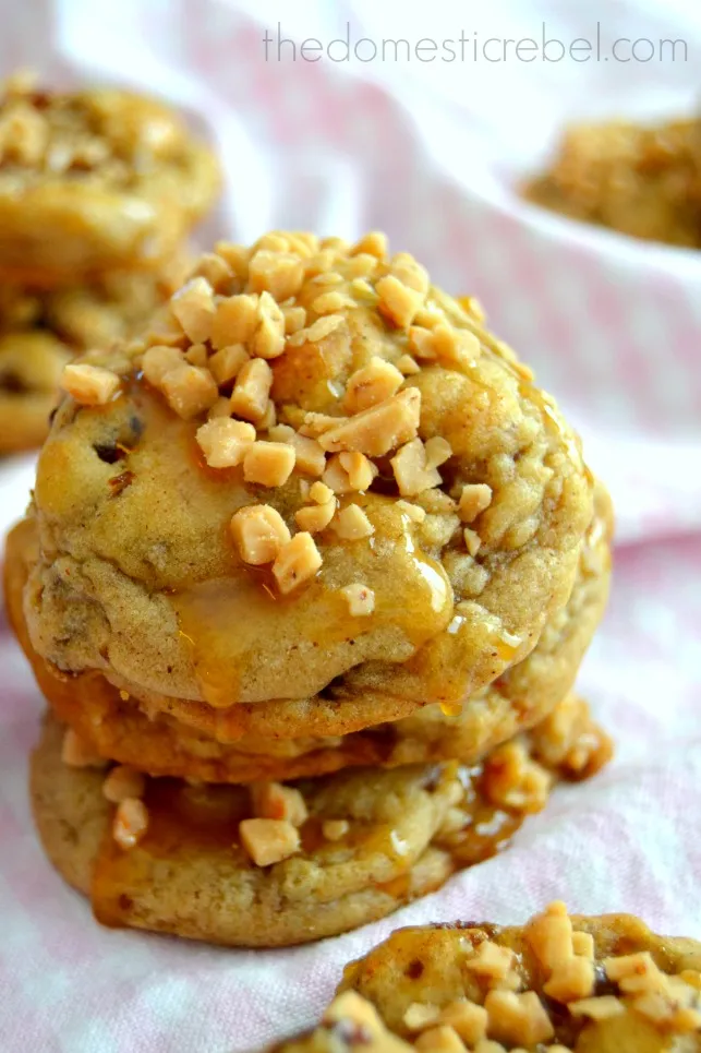 Sticky Toffee Pudding Cookies