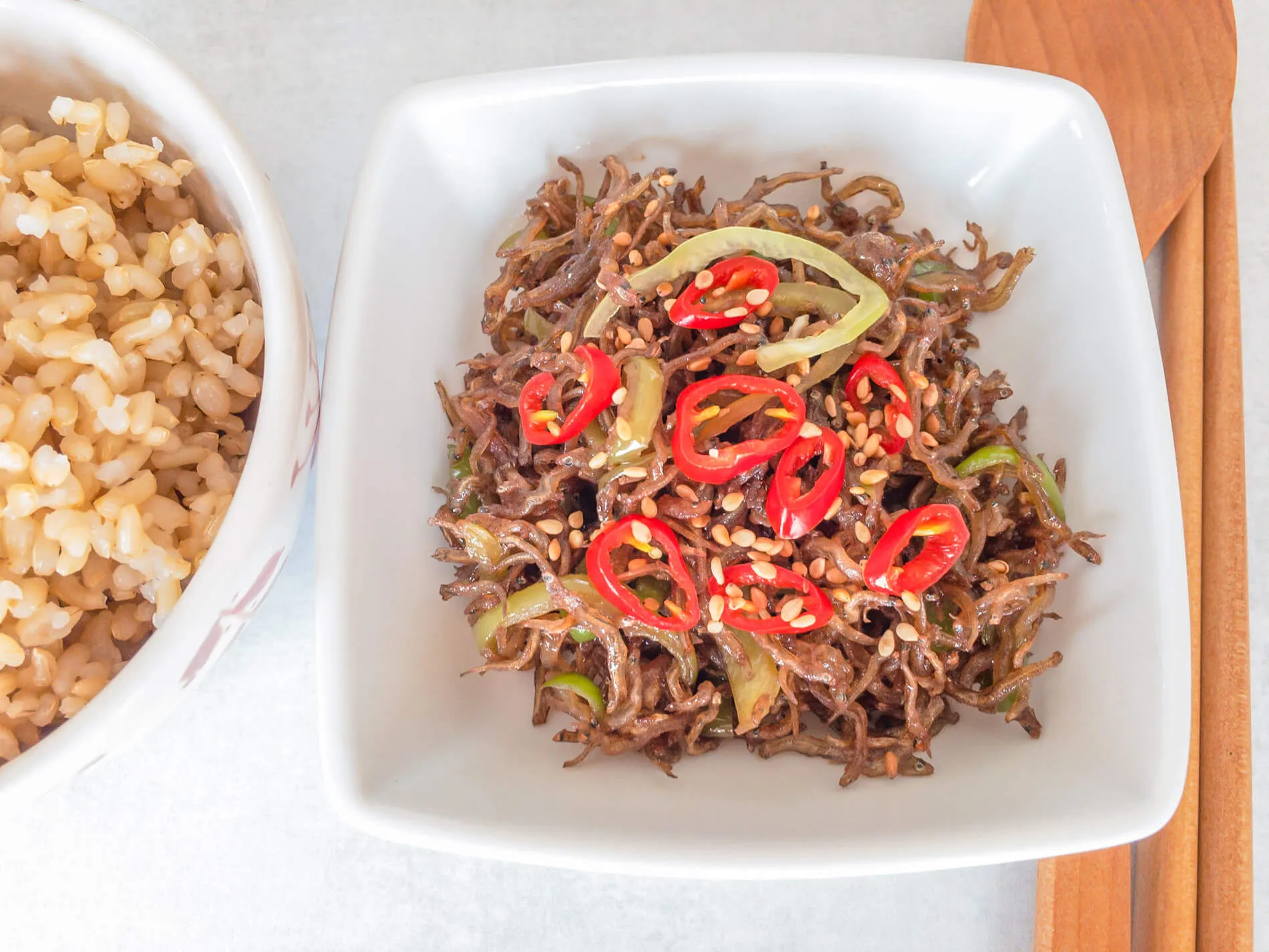 Stir Fried Anchovies Myulchi Bokkeum