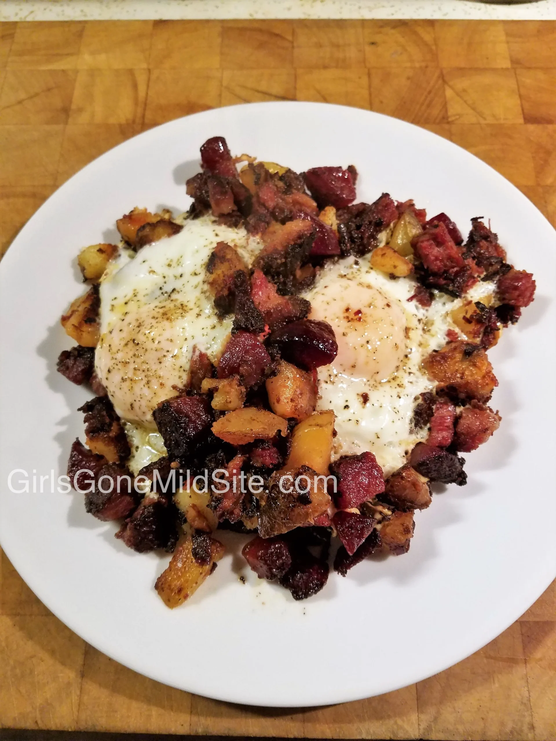 Stir Fried Red Flannel Hash
