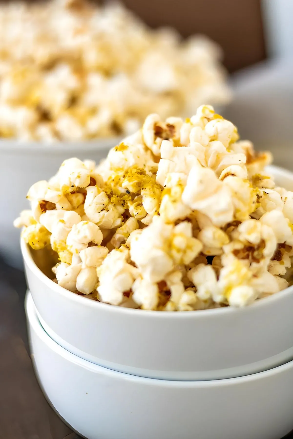 Stove Top Popcorn with Nutritional Yeast