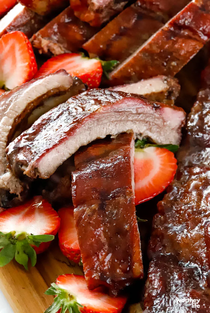 Strawberry Baby Back Ribs