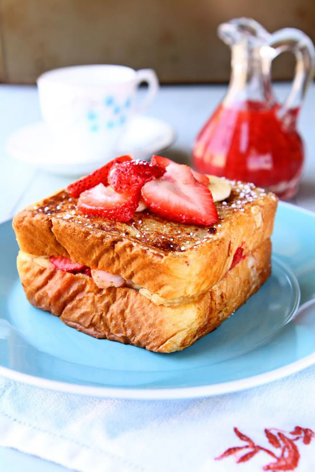 Strawberry Banana French Toast