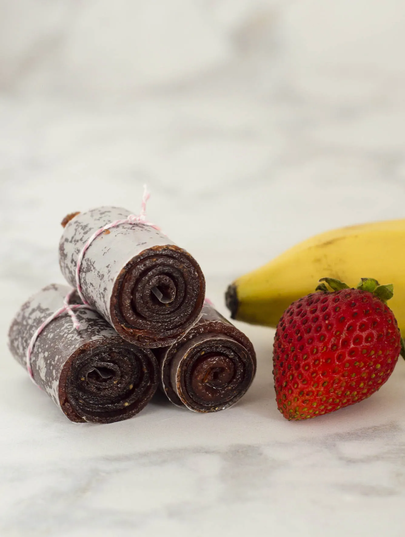 Strawberry Fruit Leather in Dehydrator