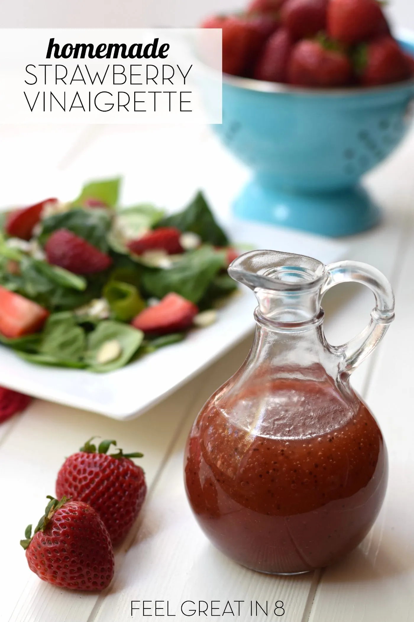 Strawberry Pepper Jelly Vinaigrette