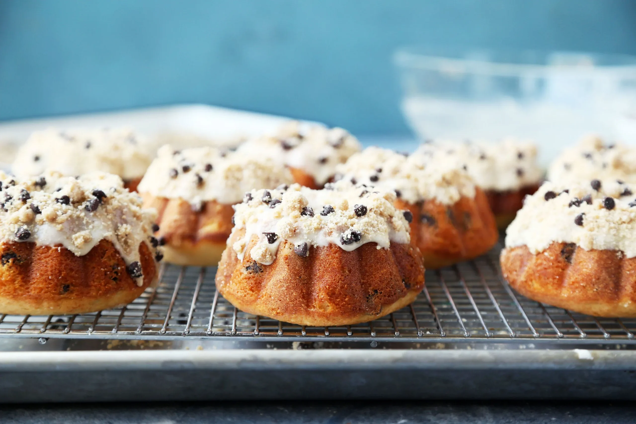 Streusel Chocolate Chip Bundt Cake