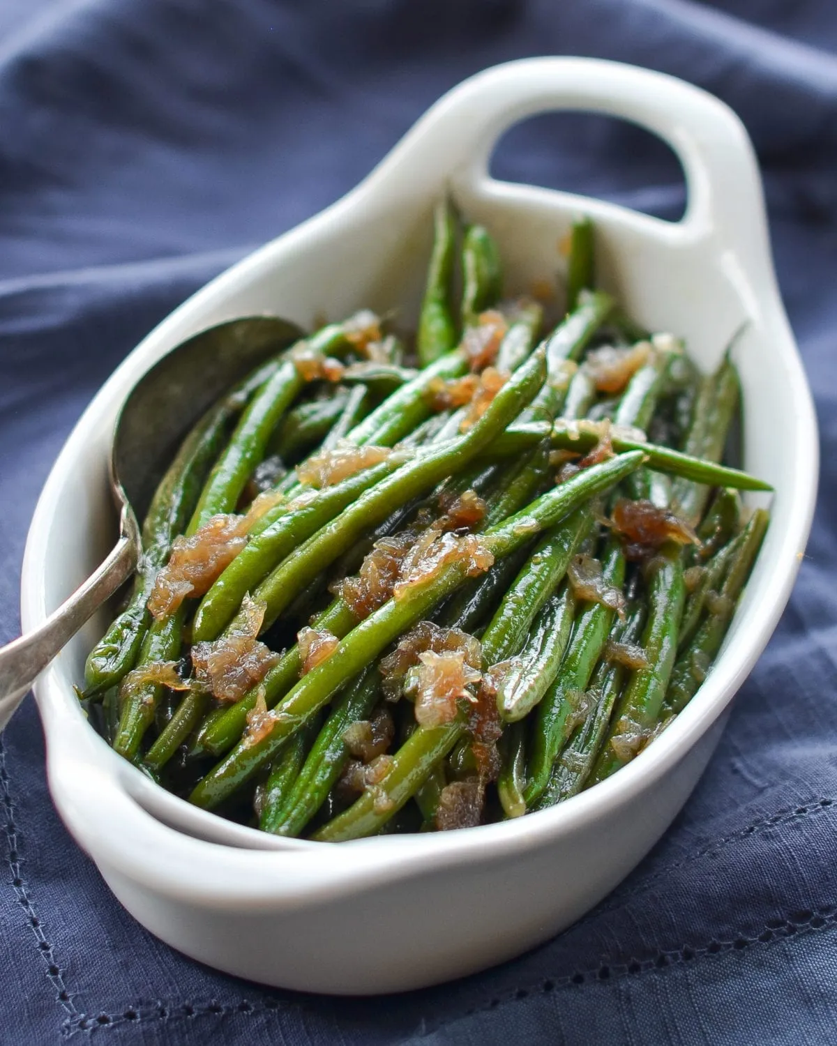 String Beans with Shallots