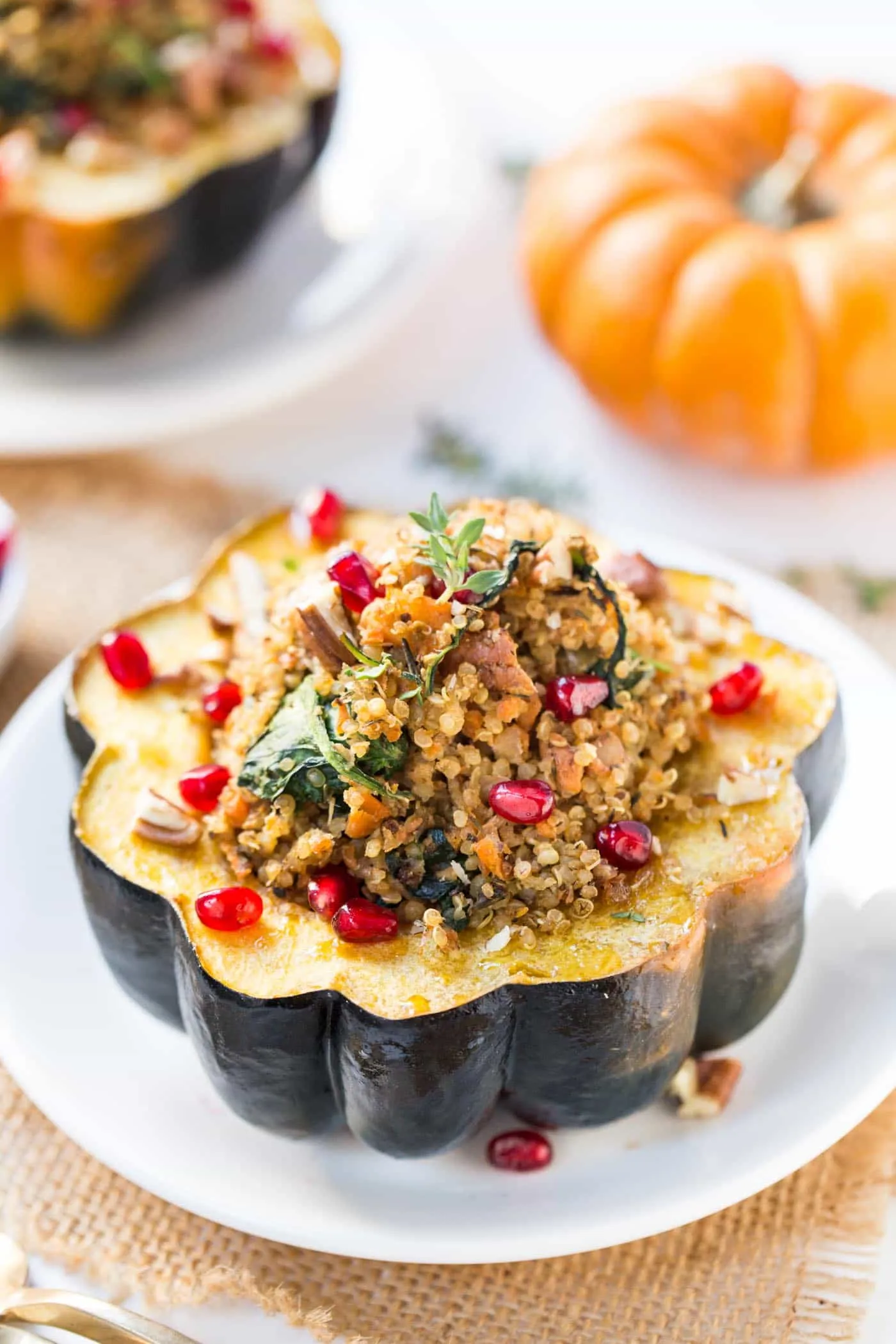 Stuffed Acorn Squash with Quinoa