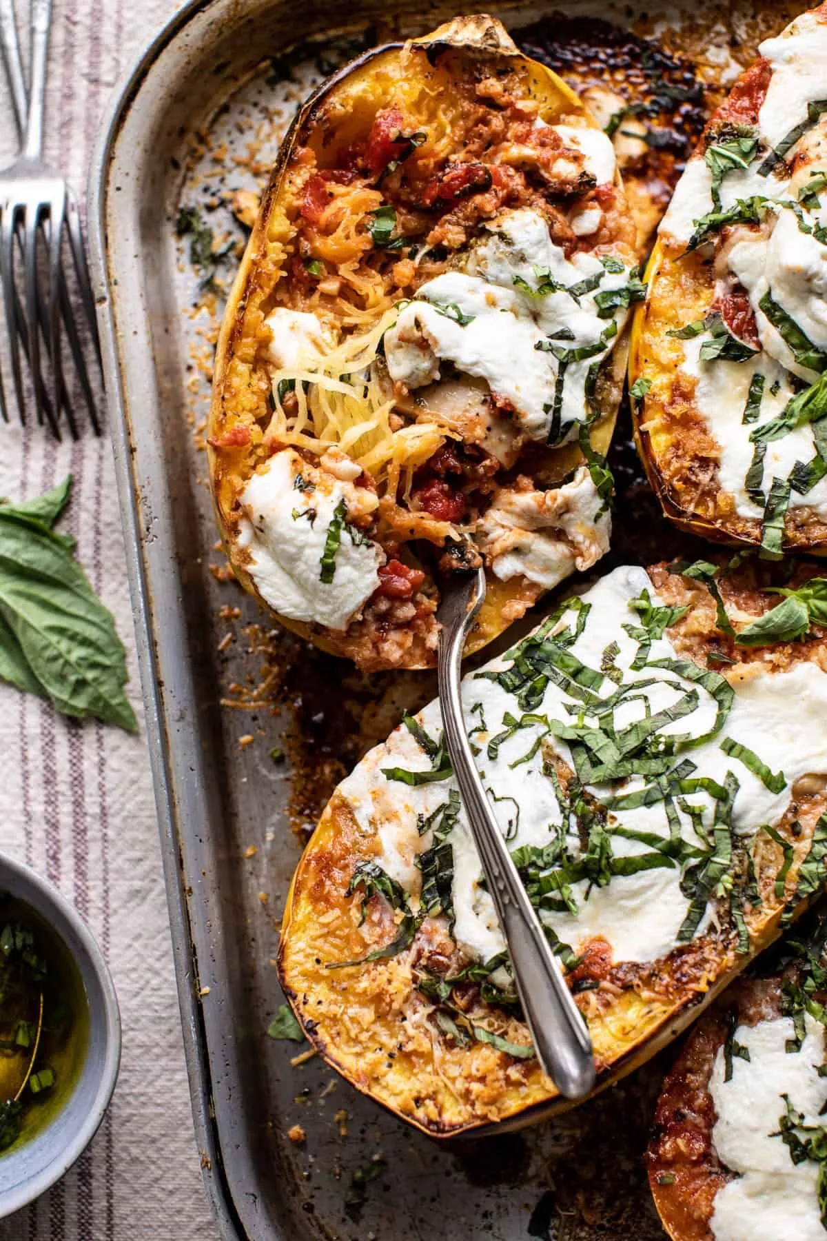Stuffed Squash Cheese Herbs