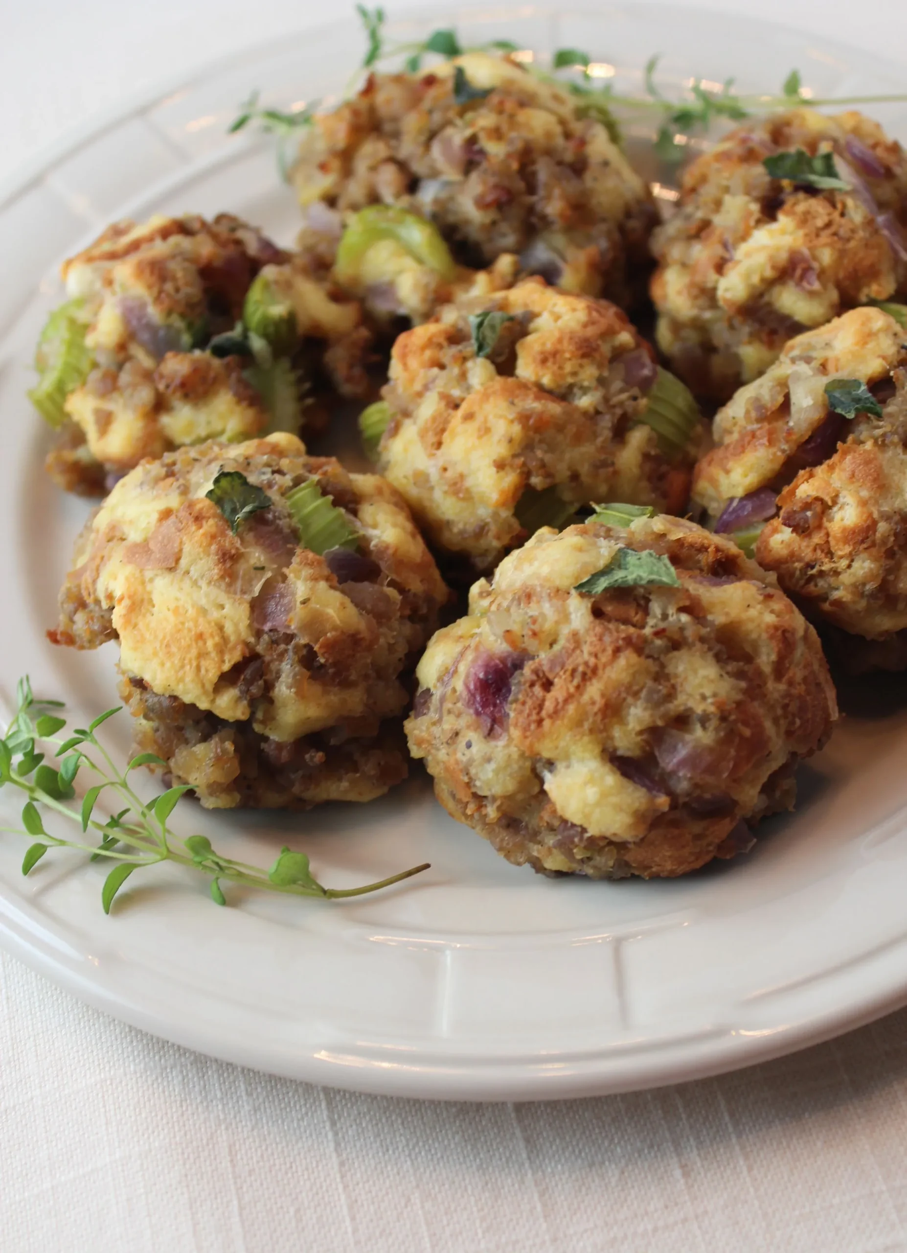 Stuffing Balls with Sausage