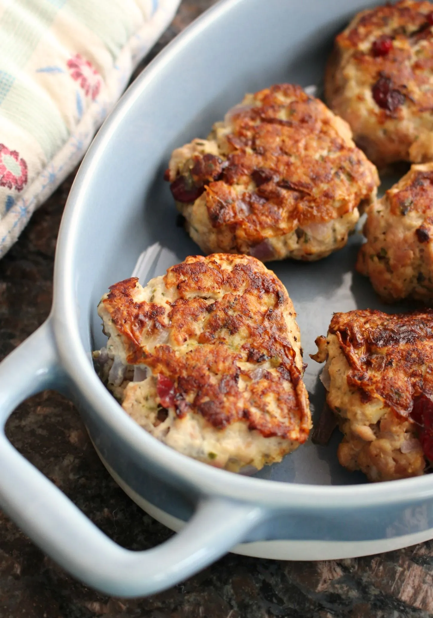 Stuffing Patties with Turkey