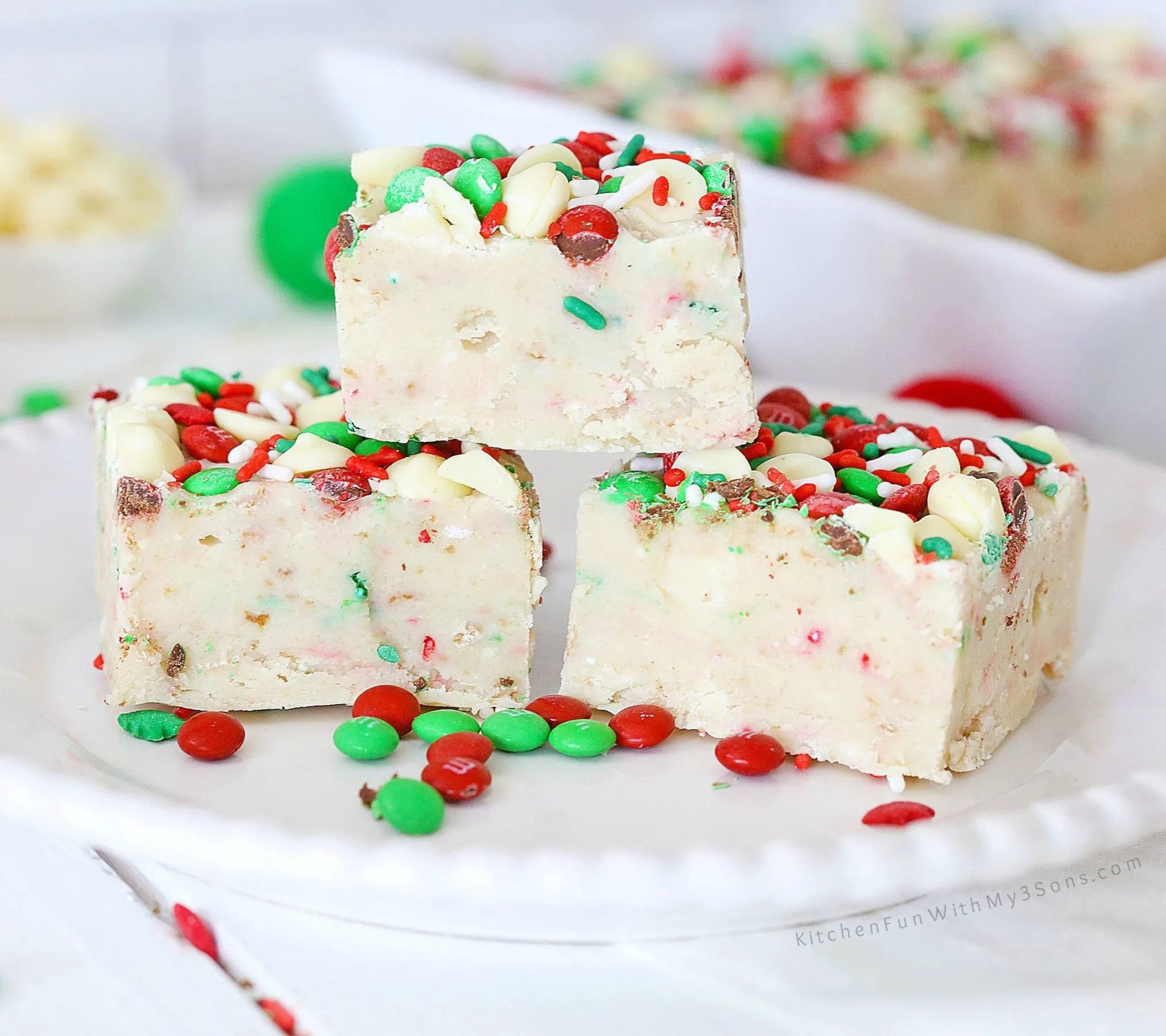 Sugar Cookie Fudge Christmas Cookie Fudge