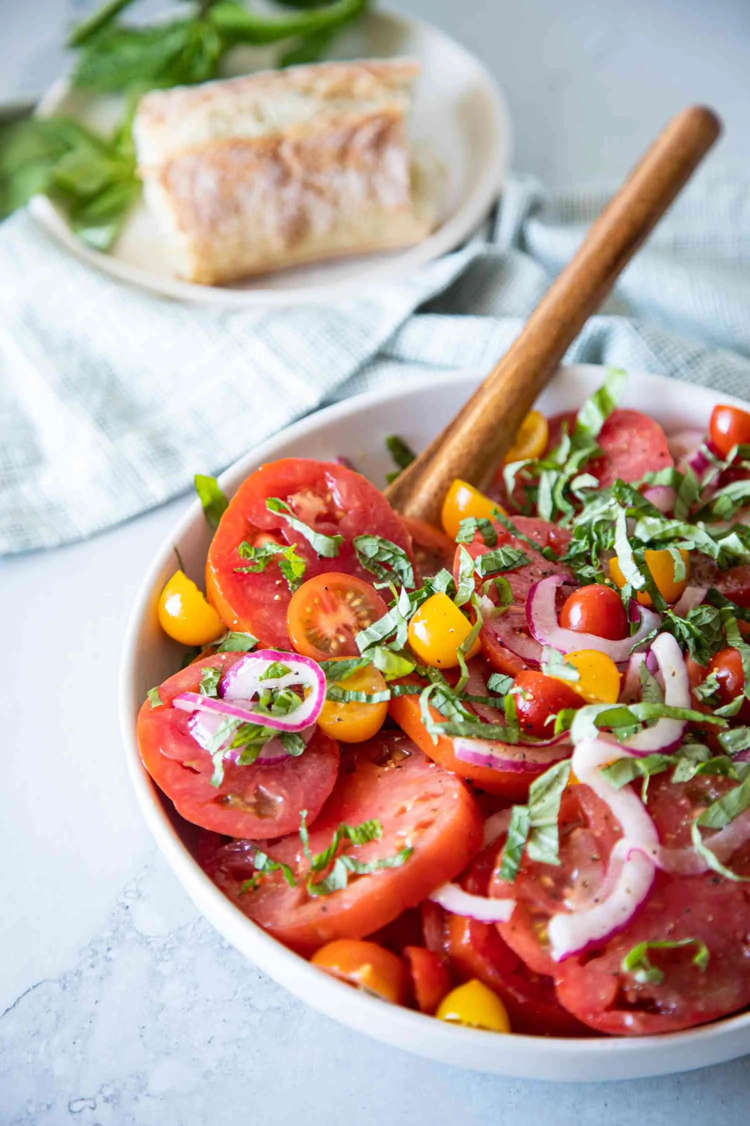 Summer Tomato Bread Salad
