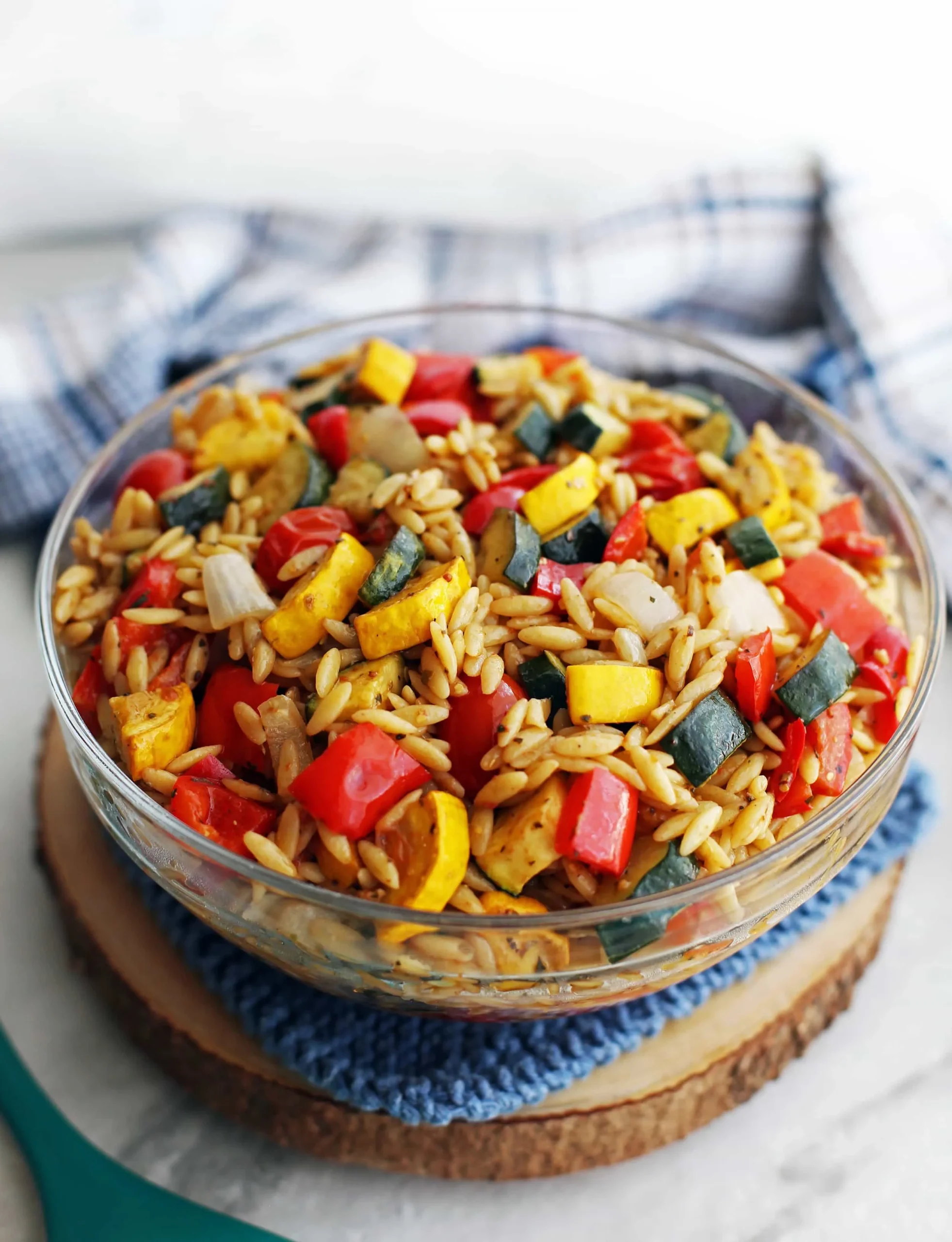 Summer Vegetable Orzo Pasta Salad