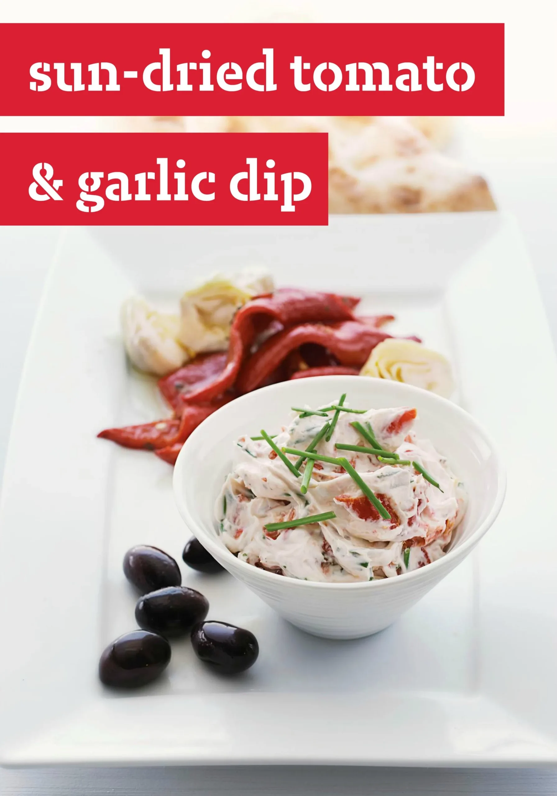 Sun Dried Tomato Garlic Dip
